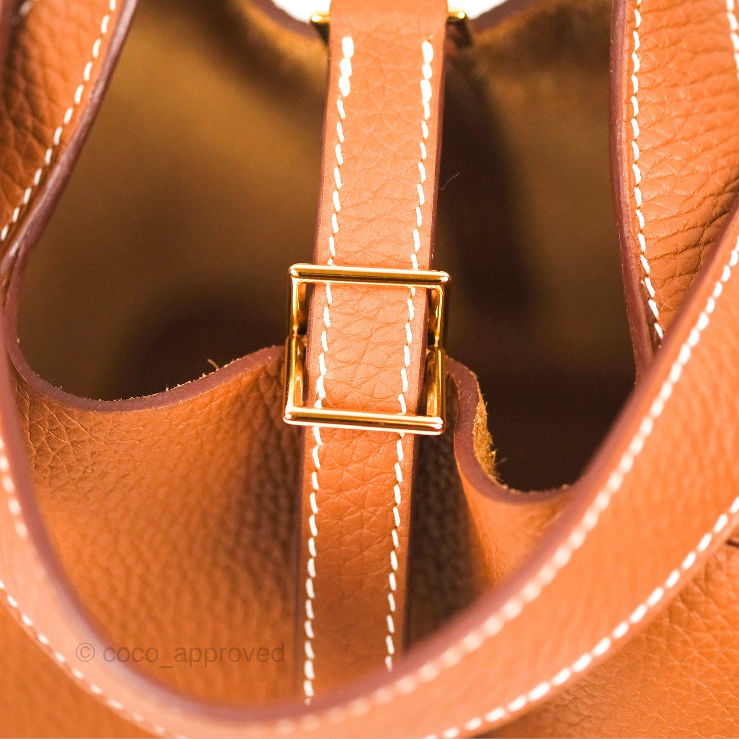 Hermès Picotin 18 Gold Clemence Gold Hardware