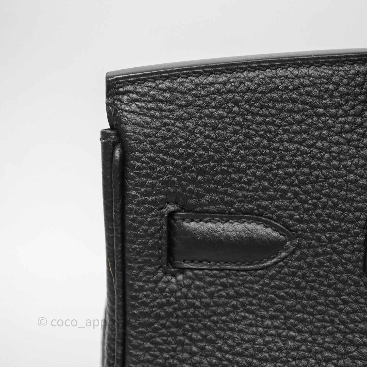 Hermès Birkin 30 Black Noir 89 Togo Gold Hardware