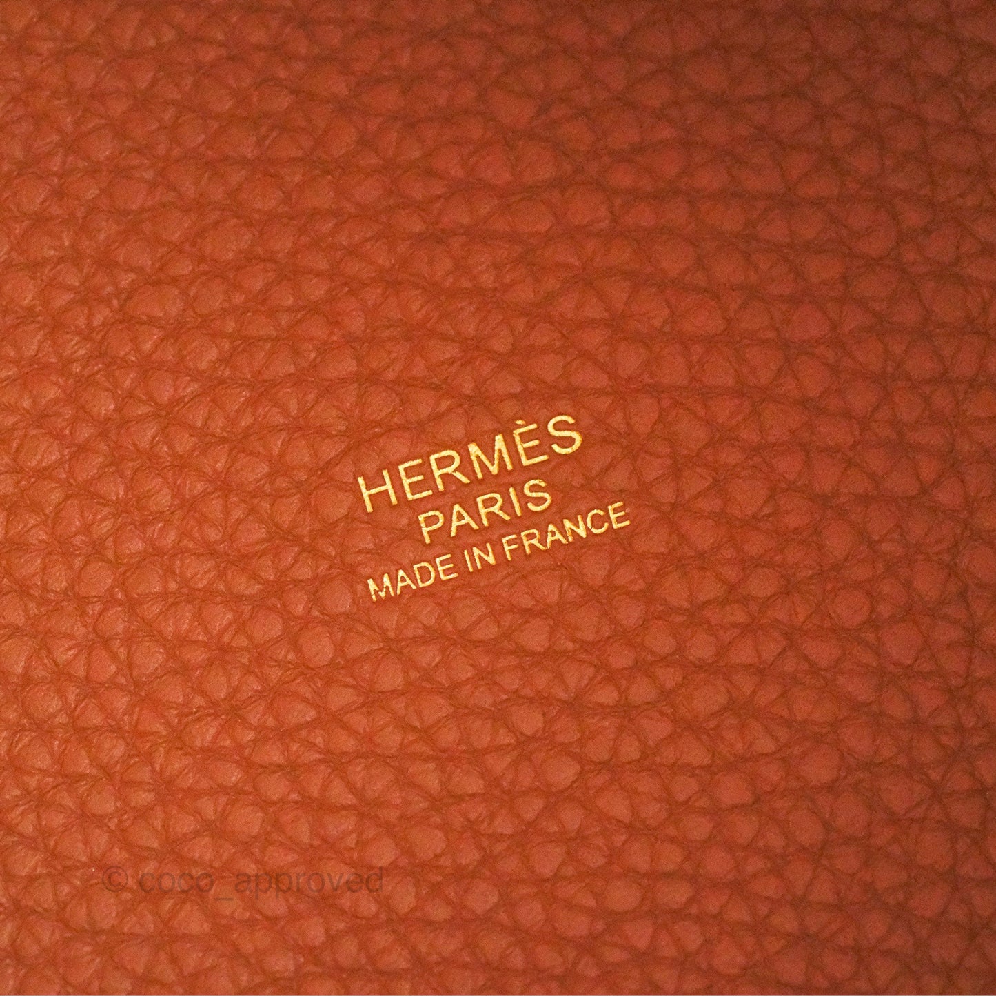 Hermès Picotin 18 Gold Clemence Gold Hardware
