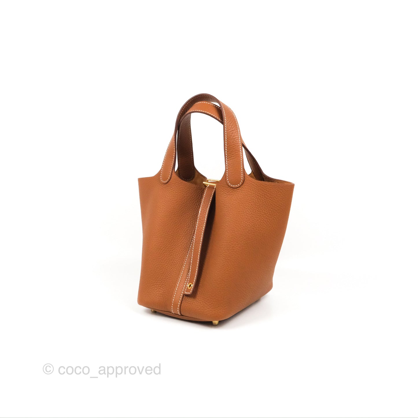 Hermès Picotin 18 Gold Clemence Gold Hardware