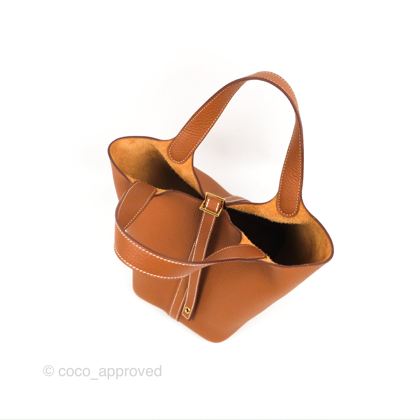 Hermès Picotin 18 Gold Clemence Gold Hardware