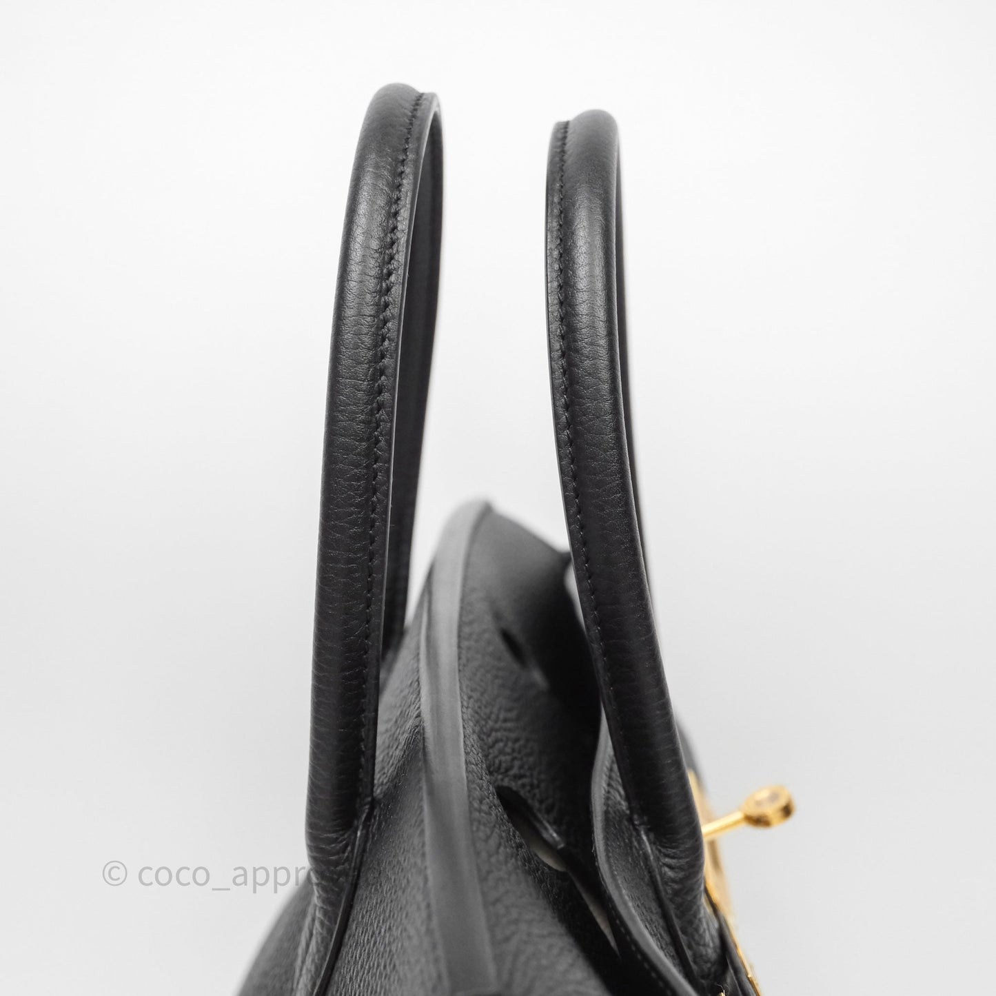 Hermès Birkin 30 Black Noir 89 Togo Gold Hardware