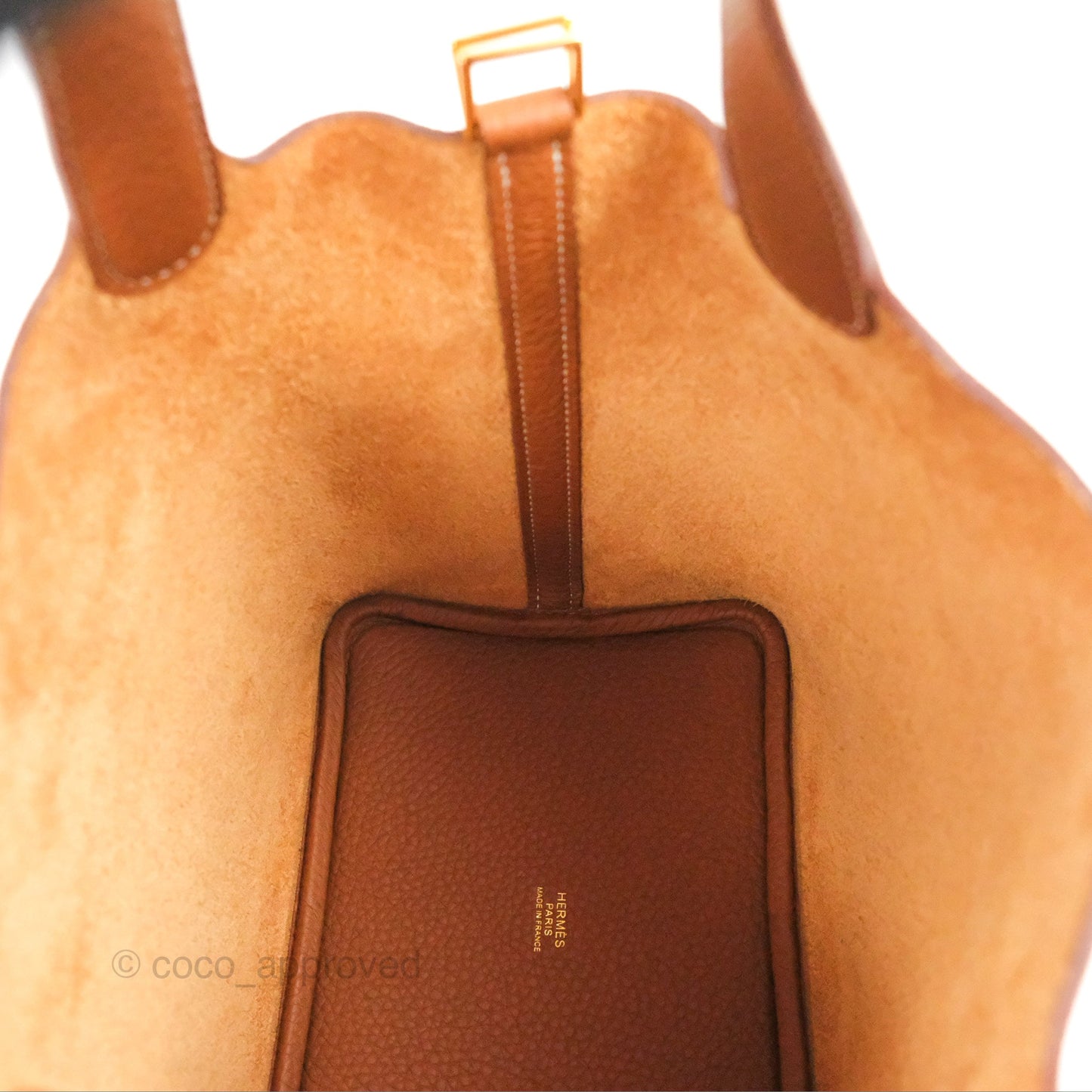 Hermès Picotin 18 Gold Clemence Gold Hardware