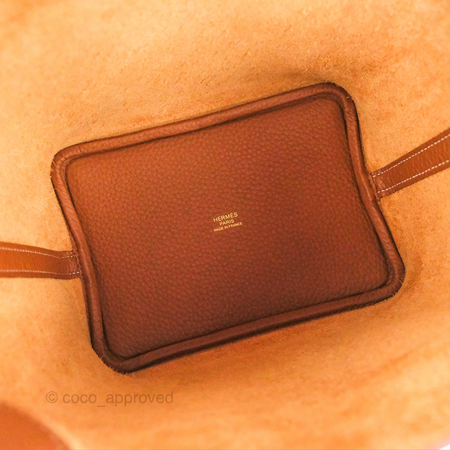 Hermès Picotin 18 Gold Clemence Gold Hardware