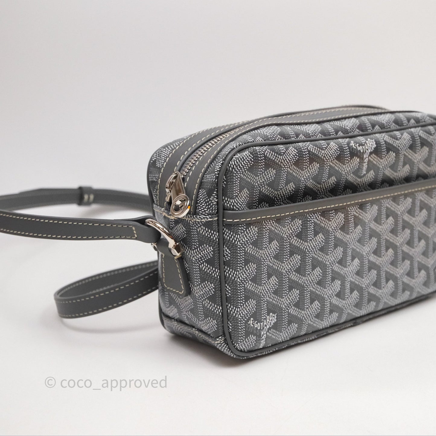 Goyard Cap-Vert PM Bag Grey Goyardine