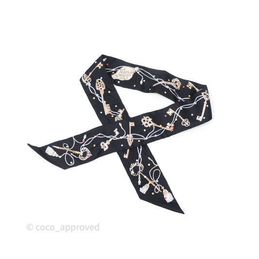 Hermes Silk Les Cles A Pois Twilly