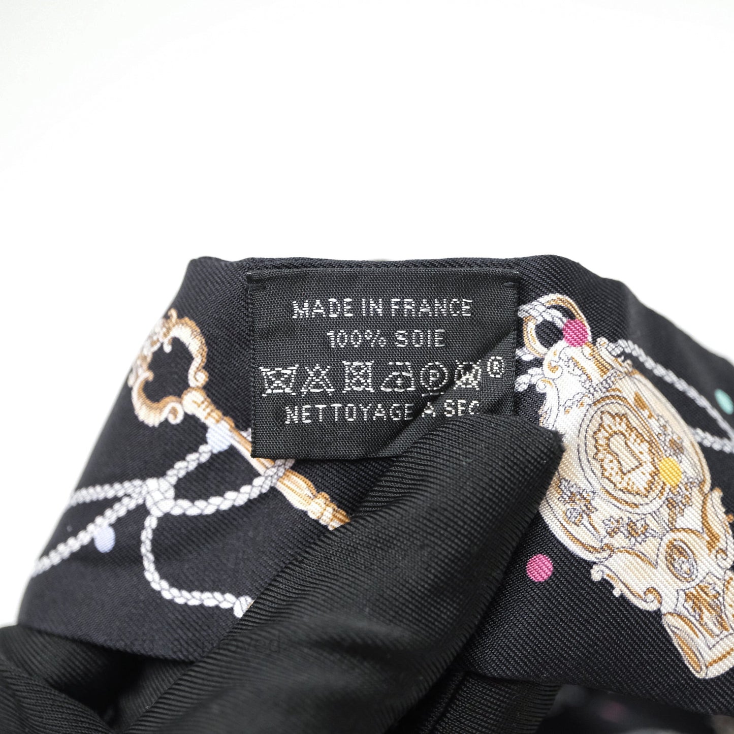 Hermes Silk Les Cles A Pois Twilly