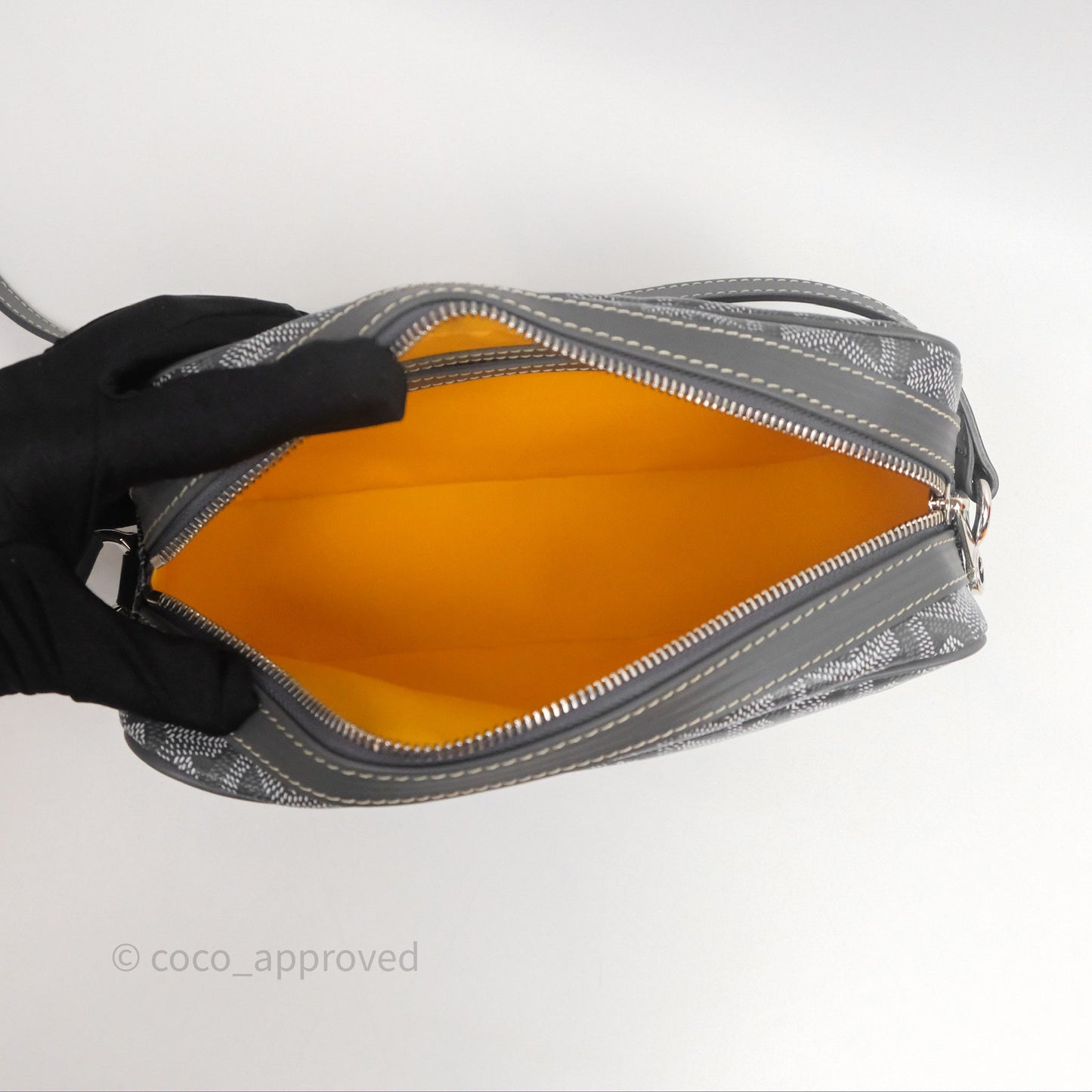 Goyard Cap-Vert PM Bag Grey Goyardine