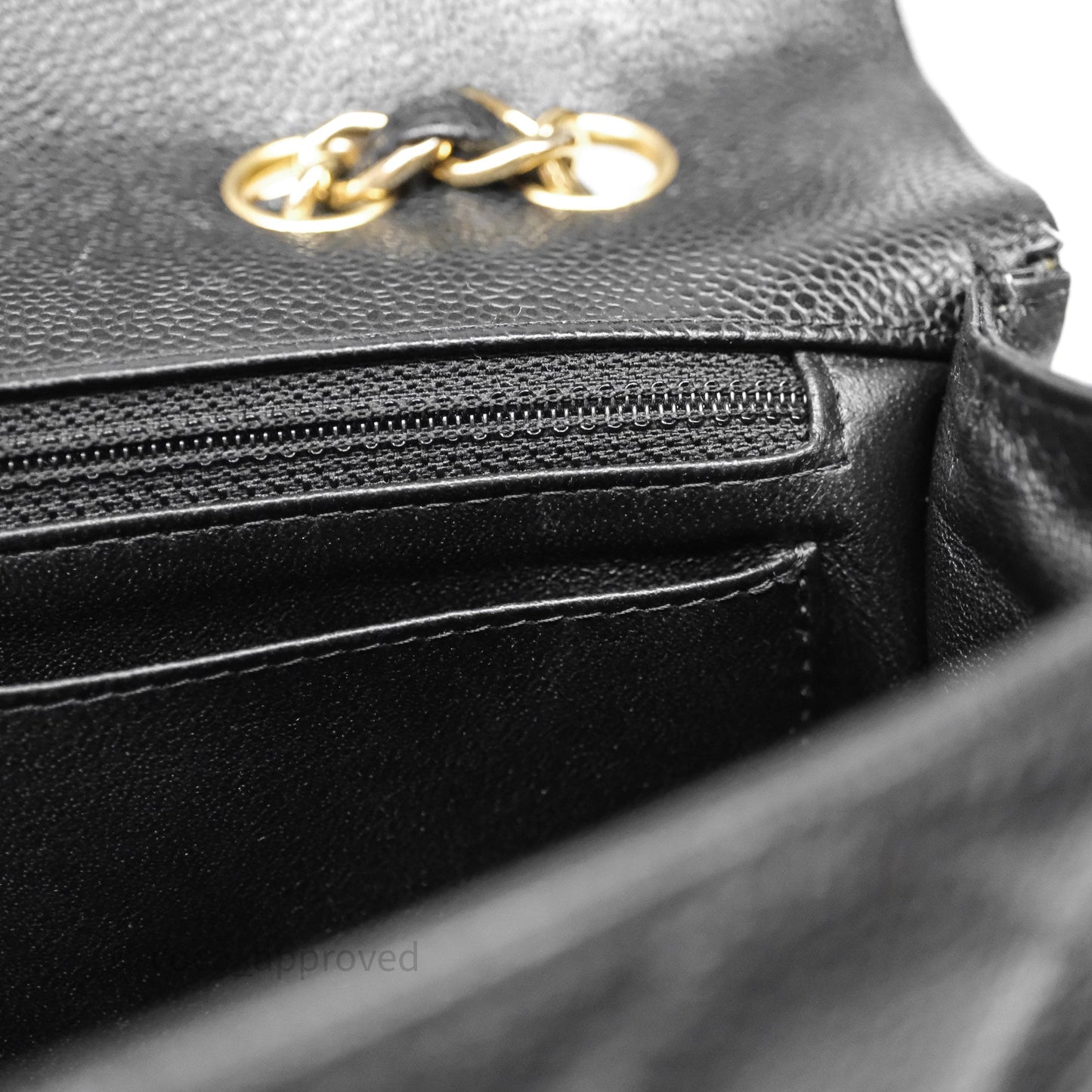 Chanel Jumbo Single Flap Black Caviar Gold Hardware⁣⁣