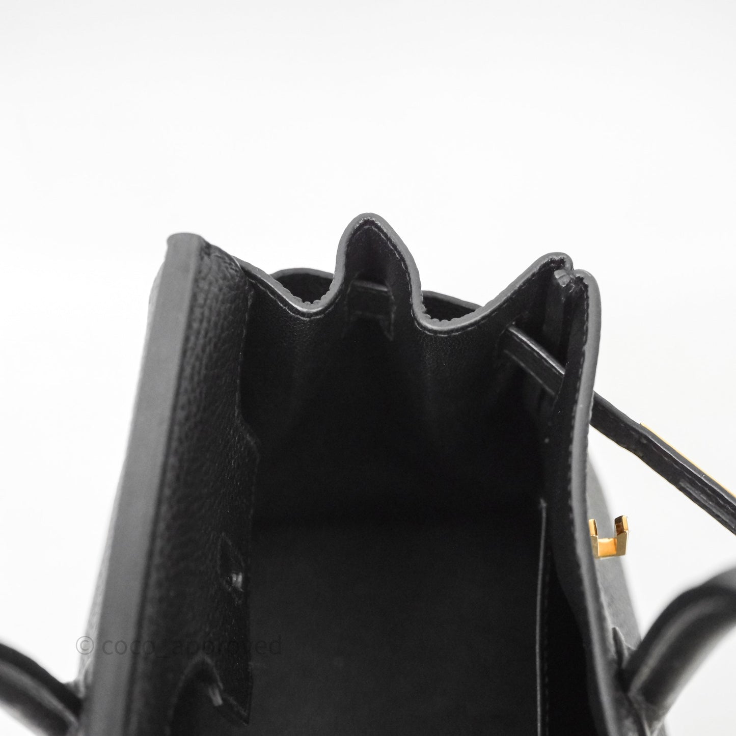 Hermès Birkin 30 Black Noir 89 Togo Gold Hardware