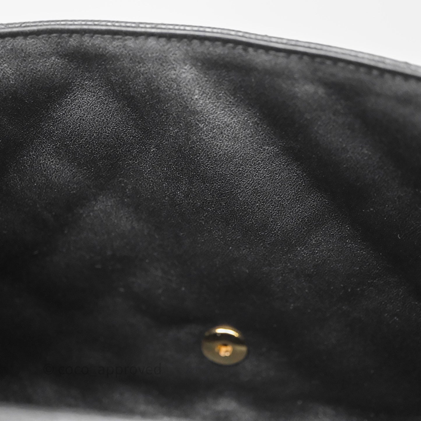 Chanel Jumbo Single Flap Black Caviar Gold Hardware⁣⁣