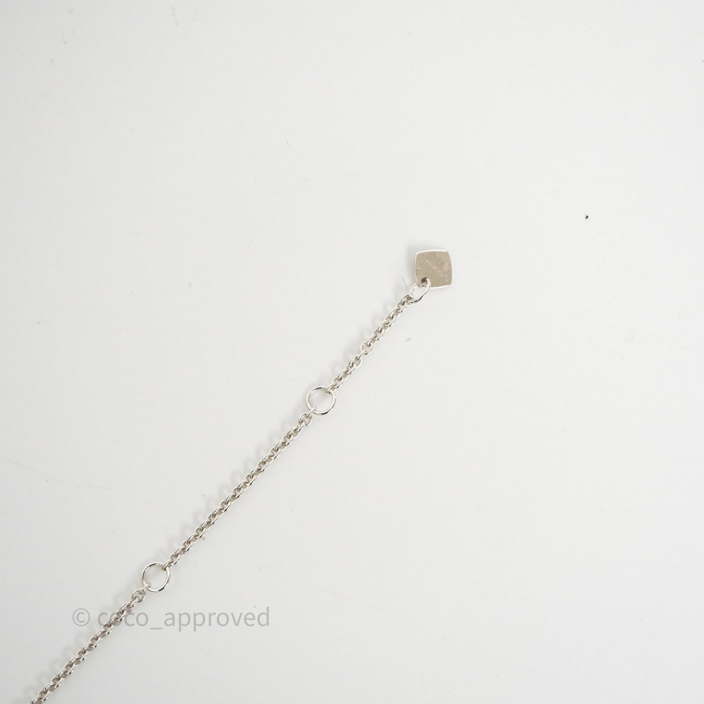 Chanel Coco Necklace 18K White Gold Diamonds