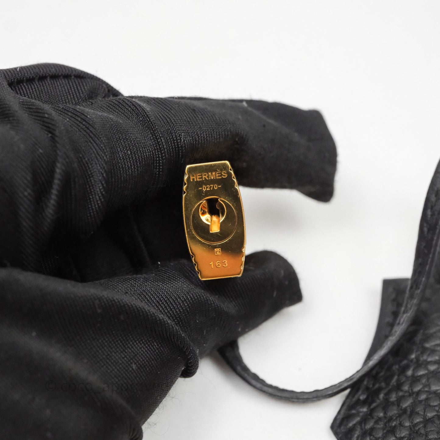 Hermès Birkin 30 Black Noir 89 Togo Gold Hardware