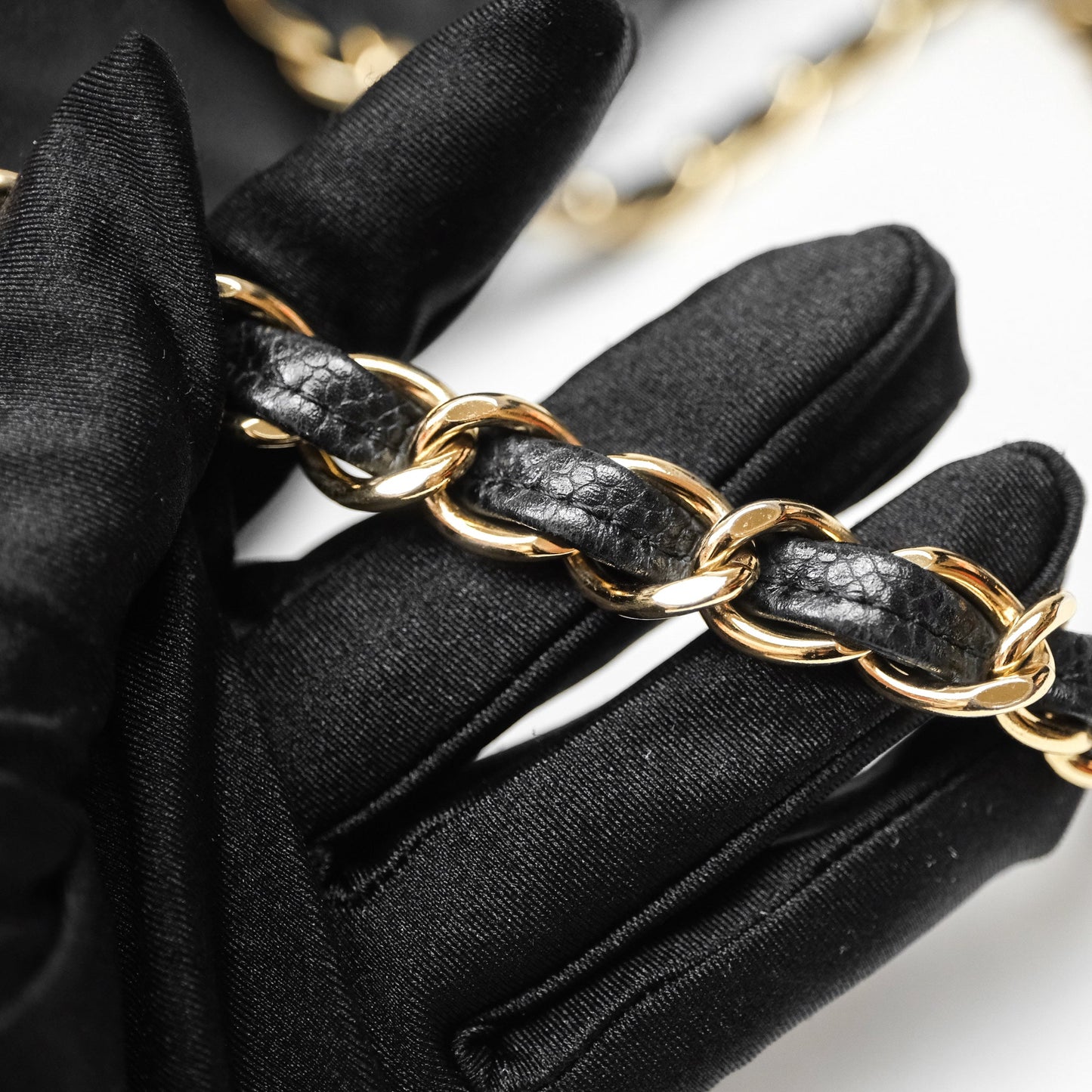Chanel Jumbo Single Flap Black Caviar Gold Hardware⁣⁣