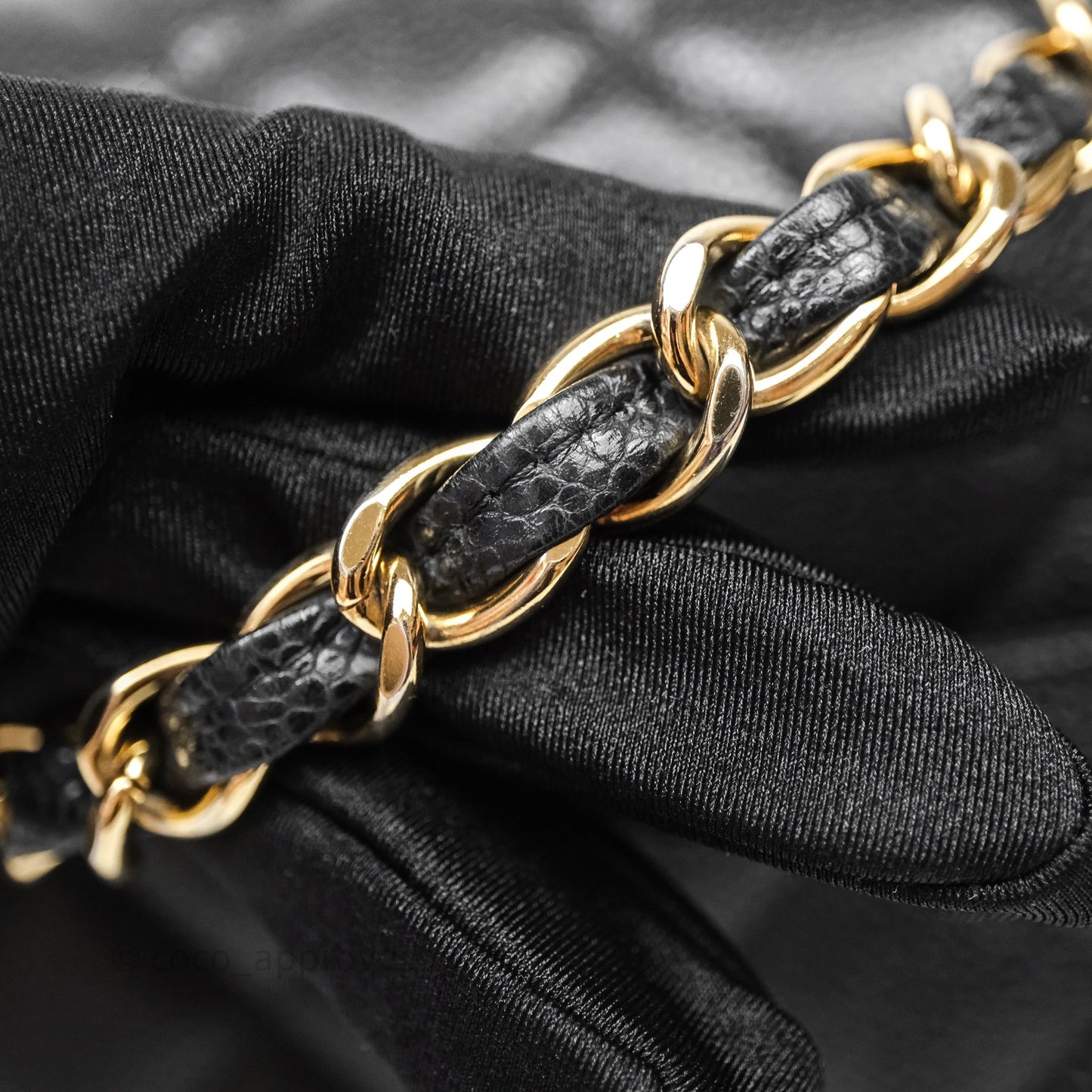 Chanel Jumbo Single Flap Black Caviar Gold Hardware⁣⁣