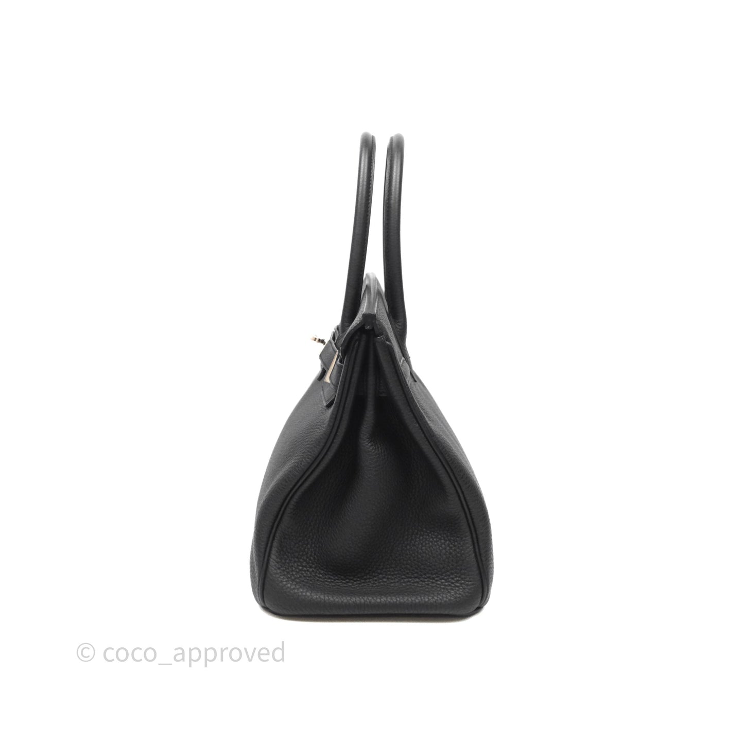 Hermès Birkin 30 Black Noir 89 Togo Palladium Hardware