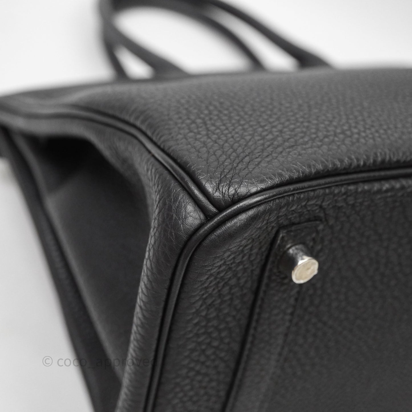 Hermès Birkin 30 Black Noir 89 Togo Palladium Hardware