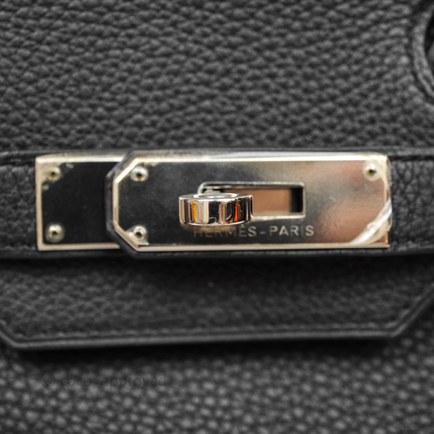 Hermès Birkin 30 Black Noir 89 Togo Palladium Hardware