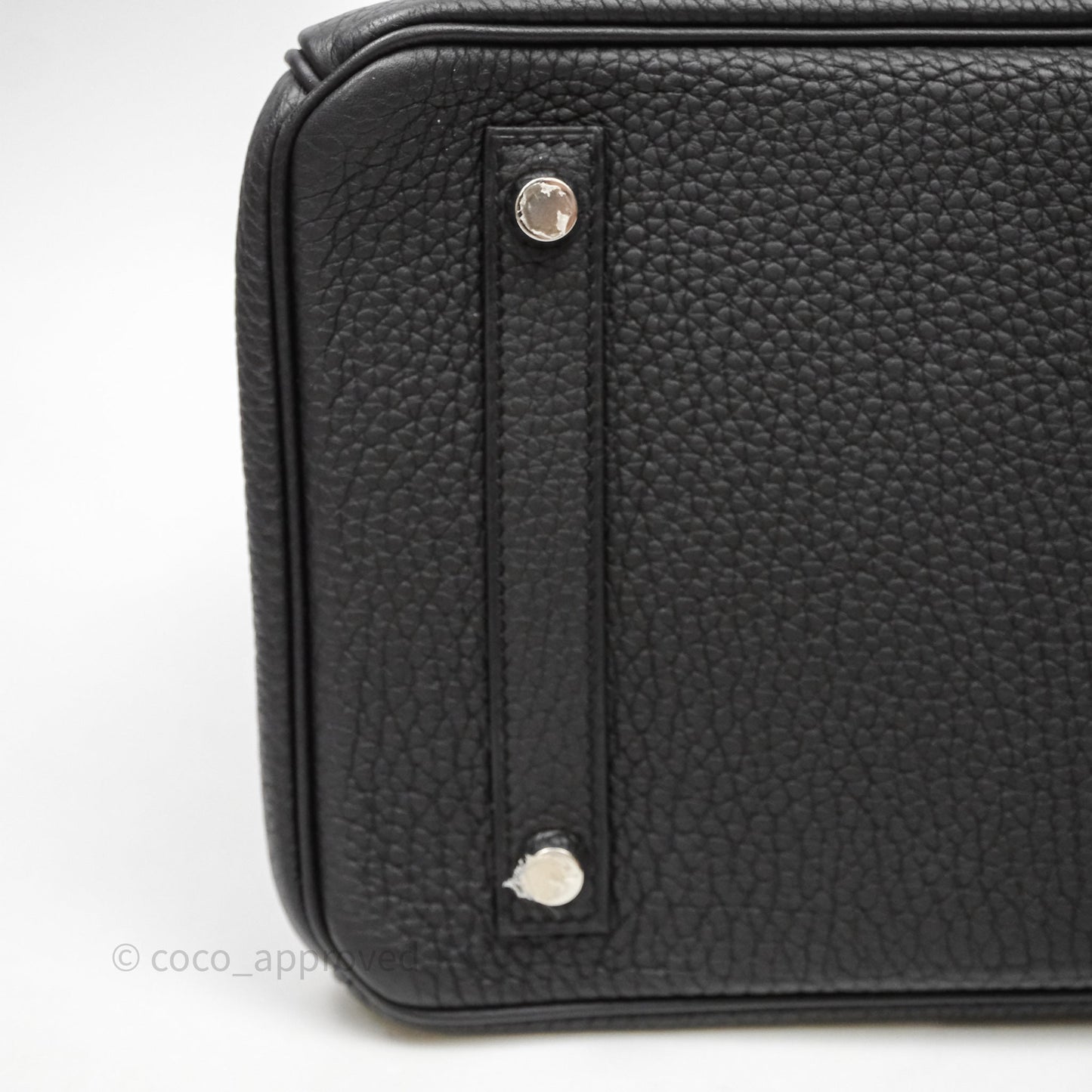 Hermès Birkin 30 Black Noir 89 Togo Palladium Hardware