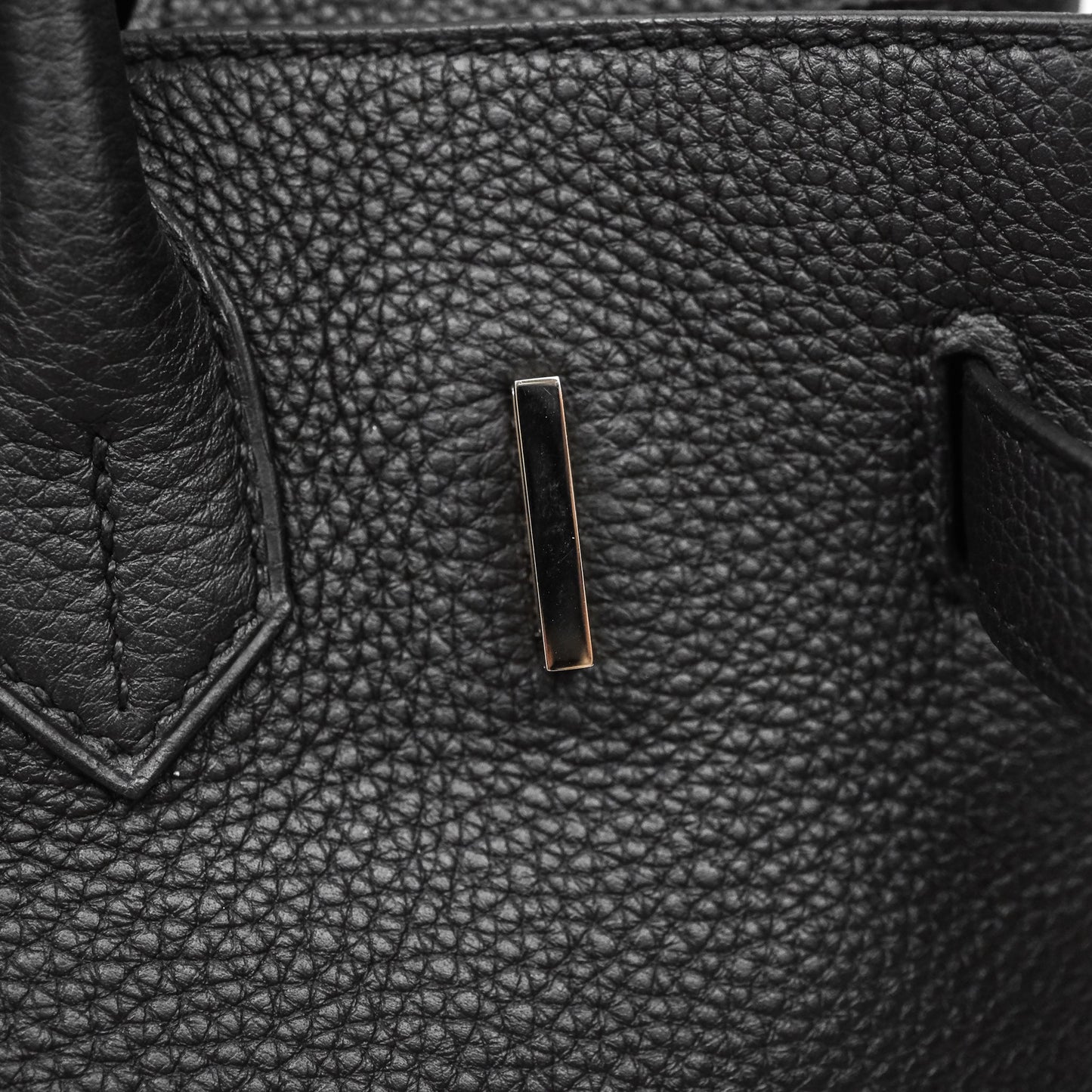 Hermès Birkin 30 Black Noir 89 Togo Palladium Hardware
