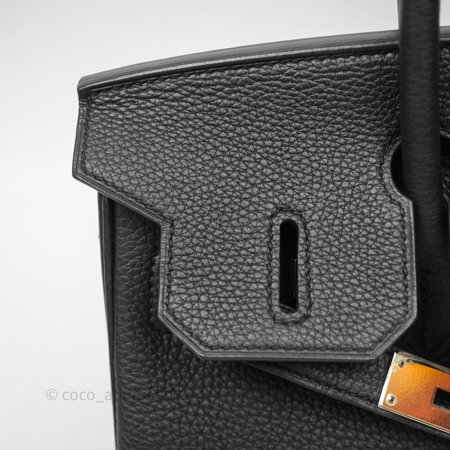 Hermès Birkin 30 Black Noir 89 Togo Palladium Hardware
