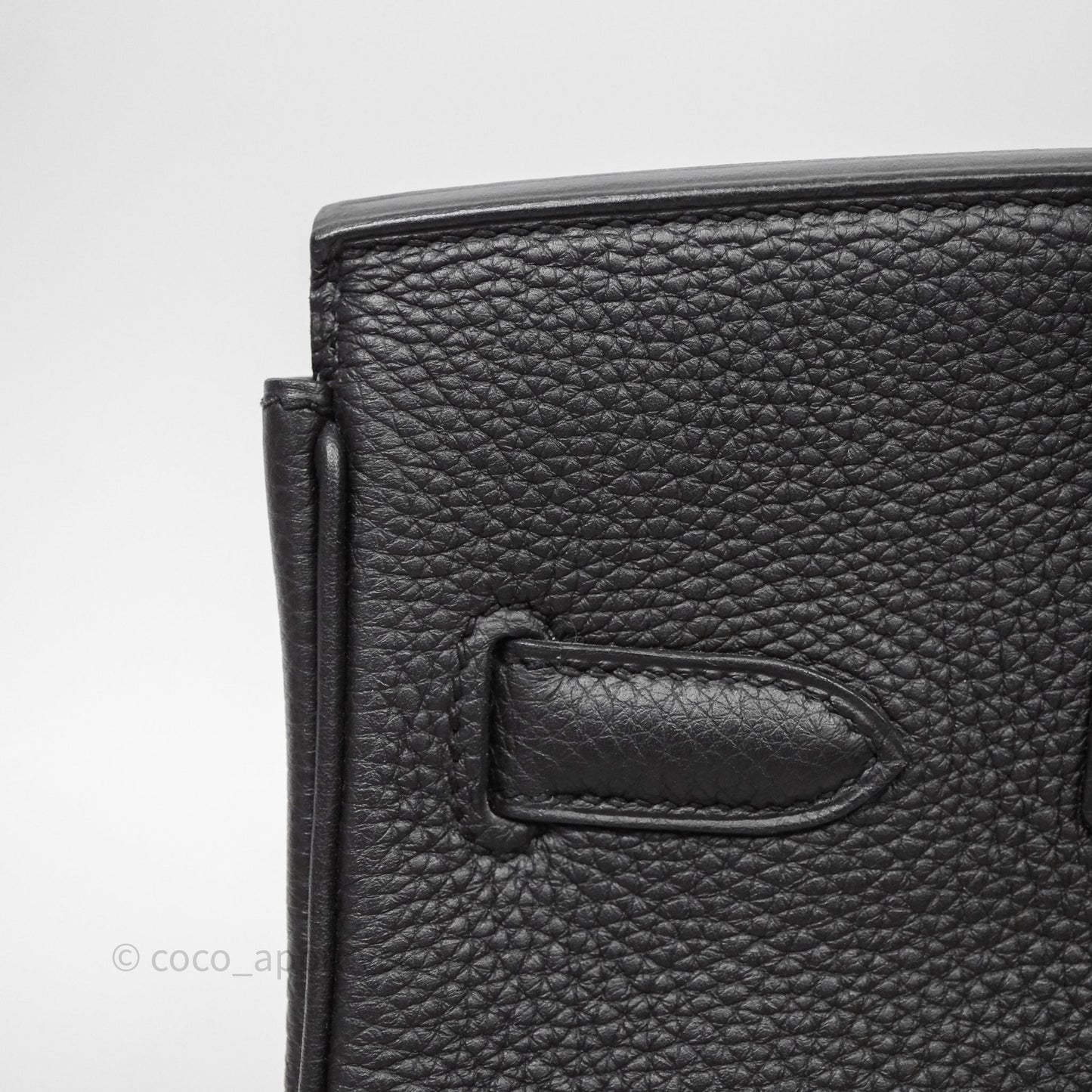 Hermès Birkin 30 Black Noir 89 Togo Palladium Hardware