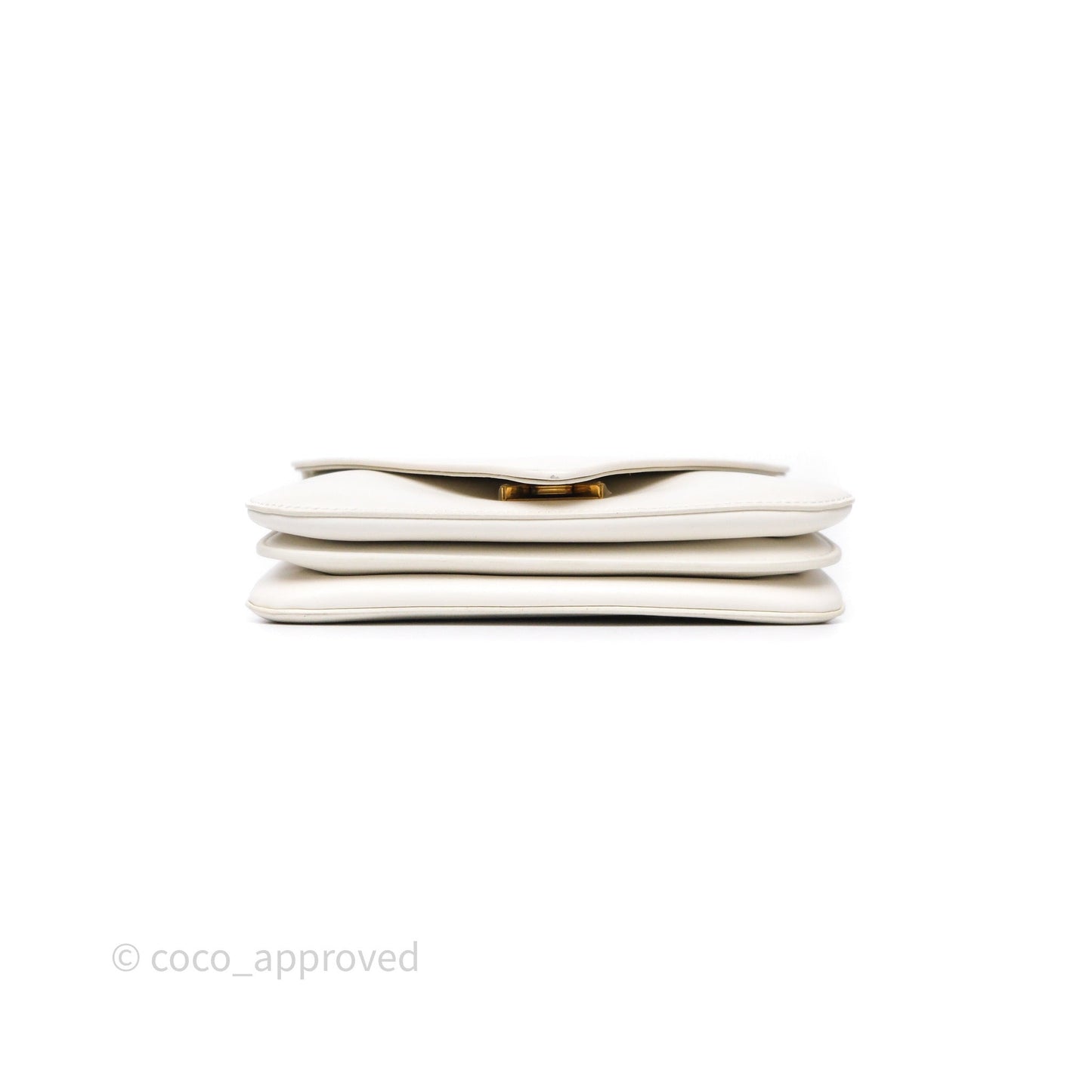 Bottega Veneta Small Mount Envelope Bag White