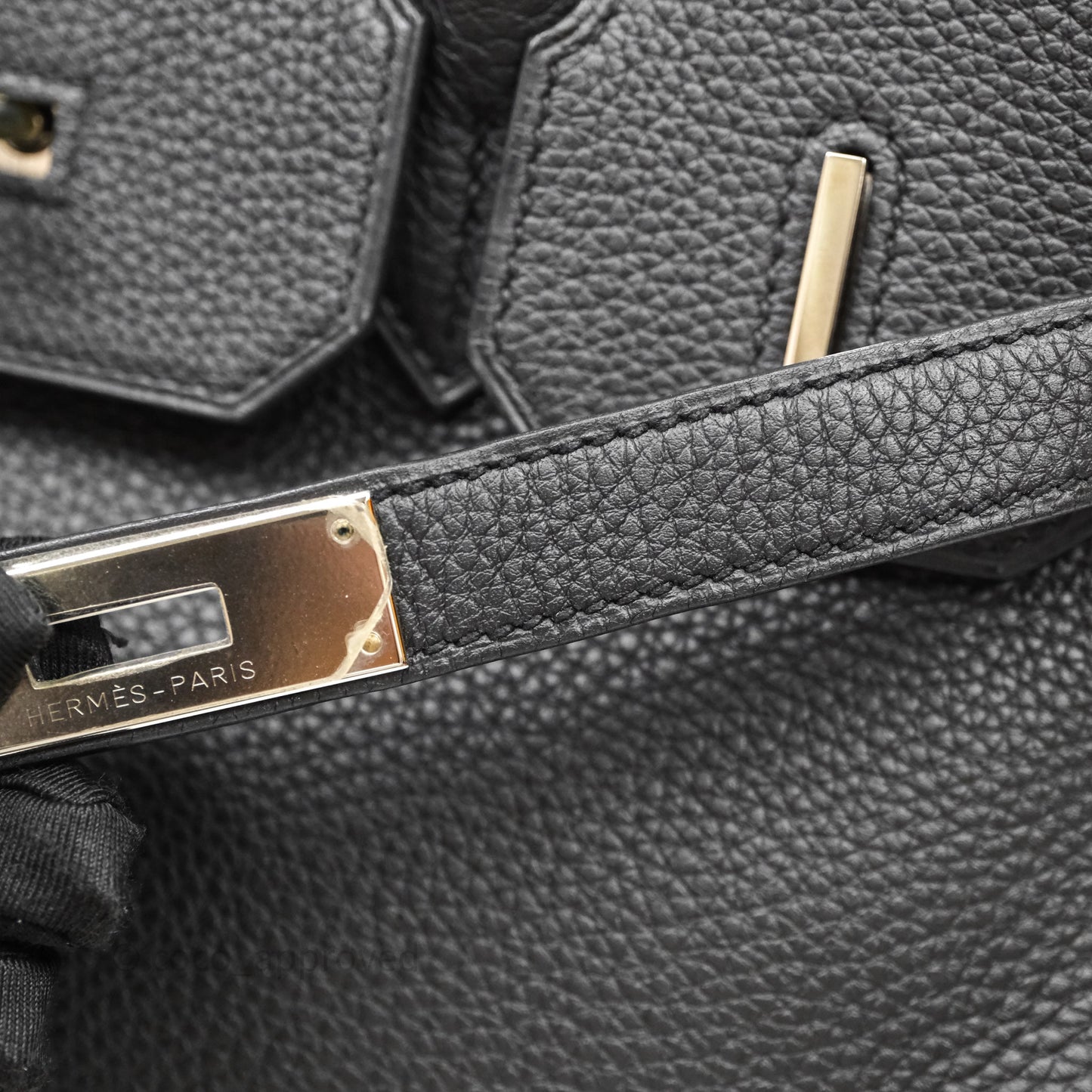 Hermès Birkin 30 Black Noir 89 Togo Palladium Hardware