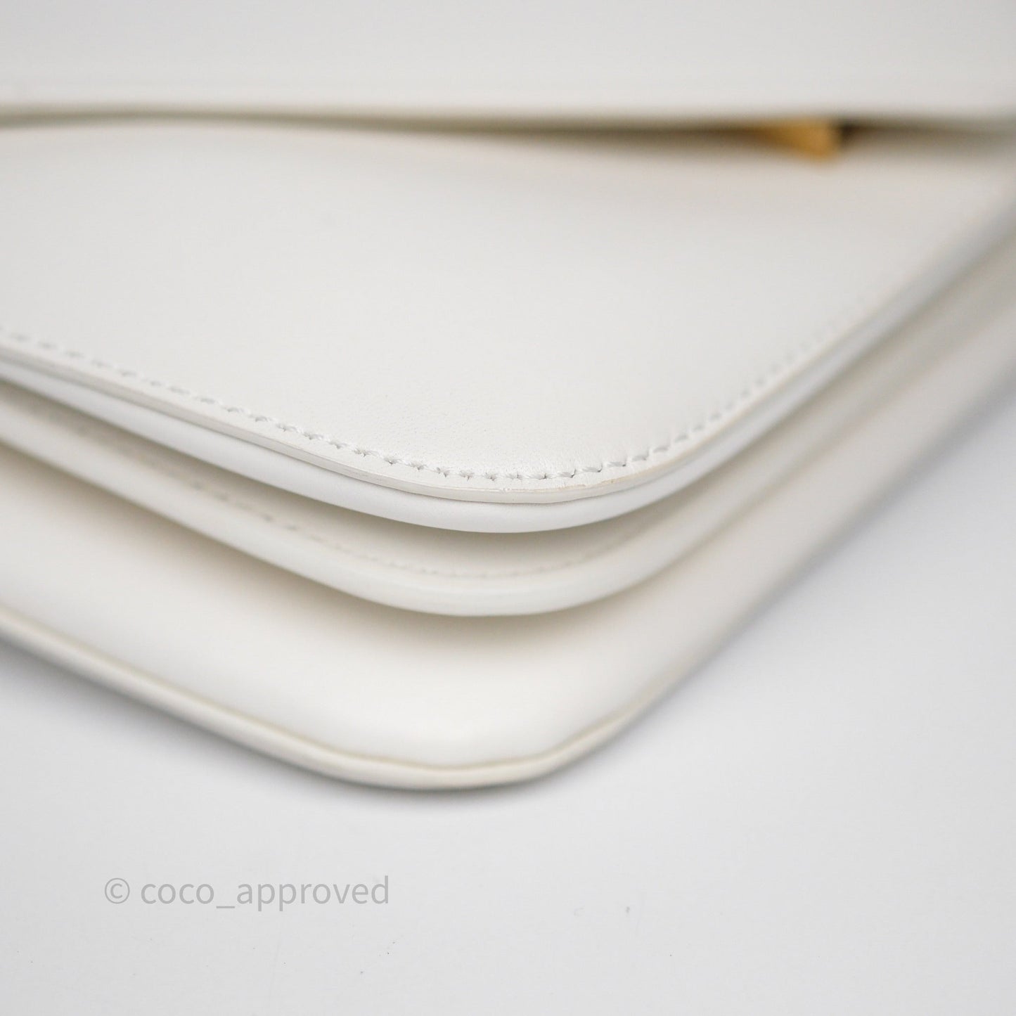 Bottega Veneta Small Mount Envelope Bag White