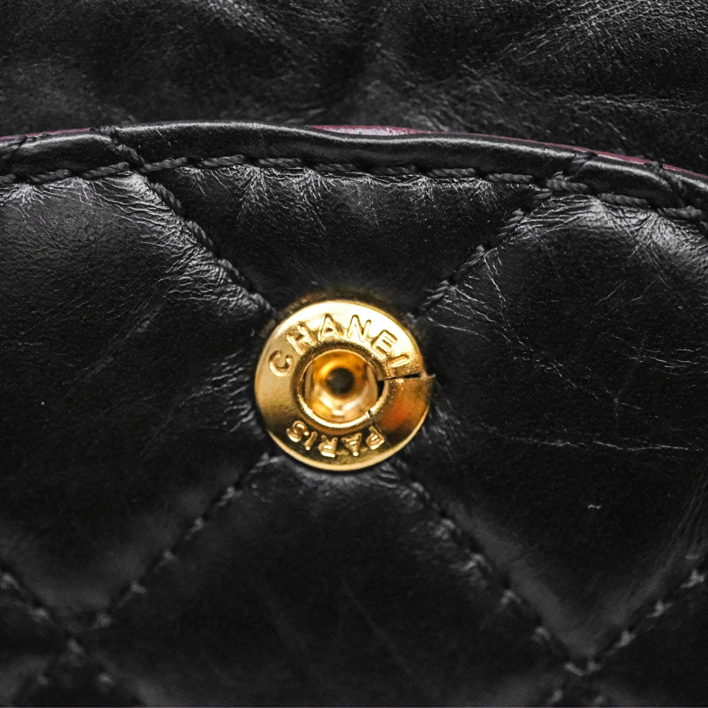 Chanel Reissue Quilted Calfskin Black Aged Gold Hardware 226