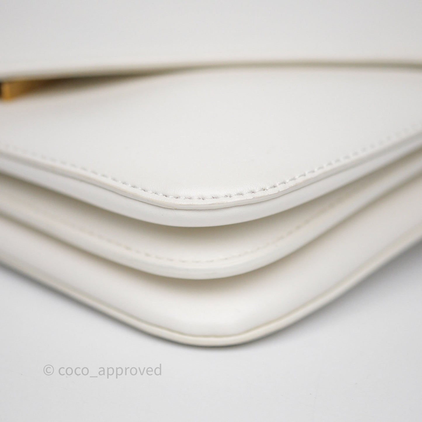 Bottega Veneta Small Mount Envelope Bag White