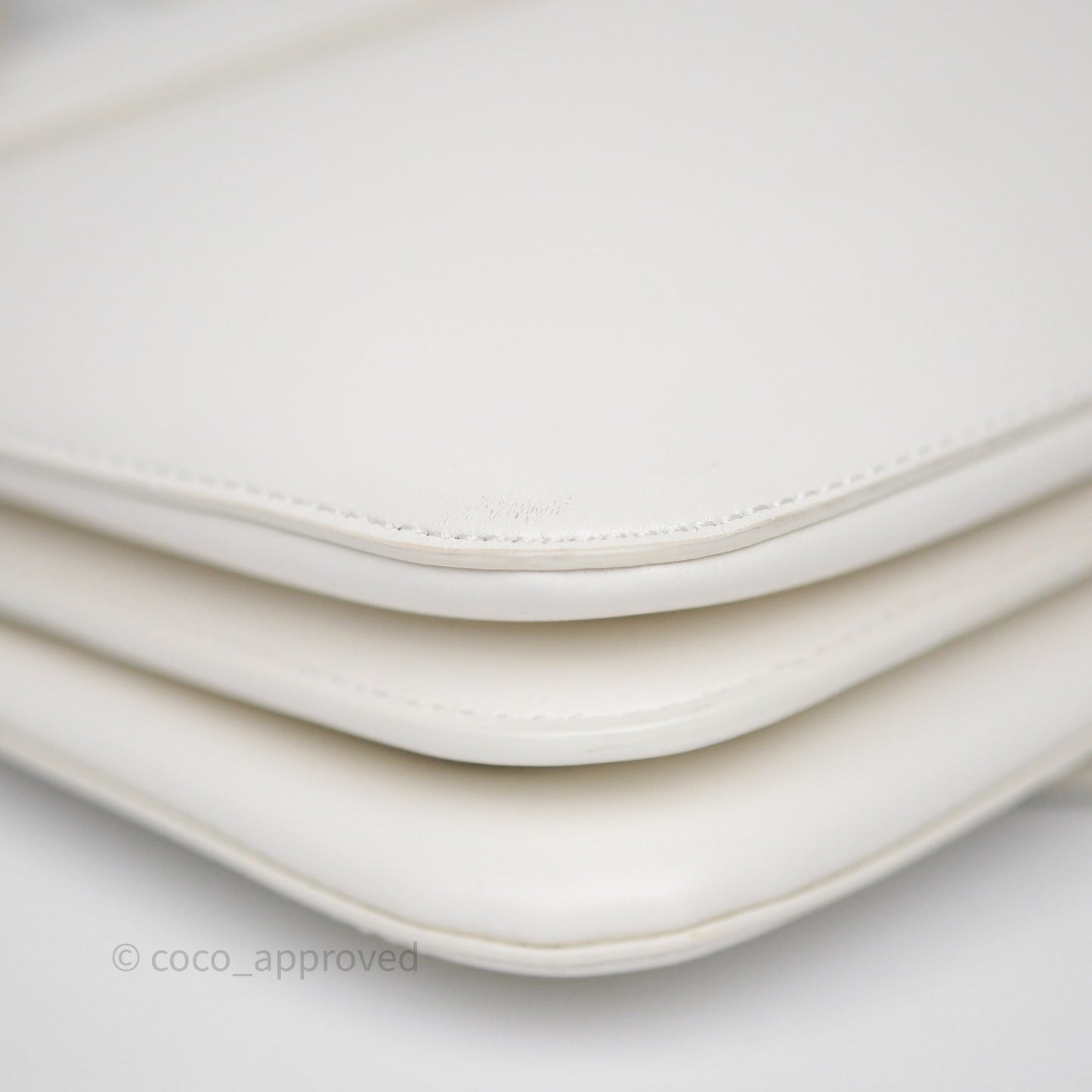 Bottega Veneta Small Mount Envelope Bag White