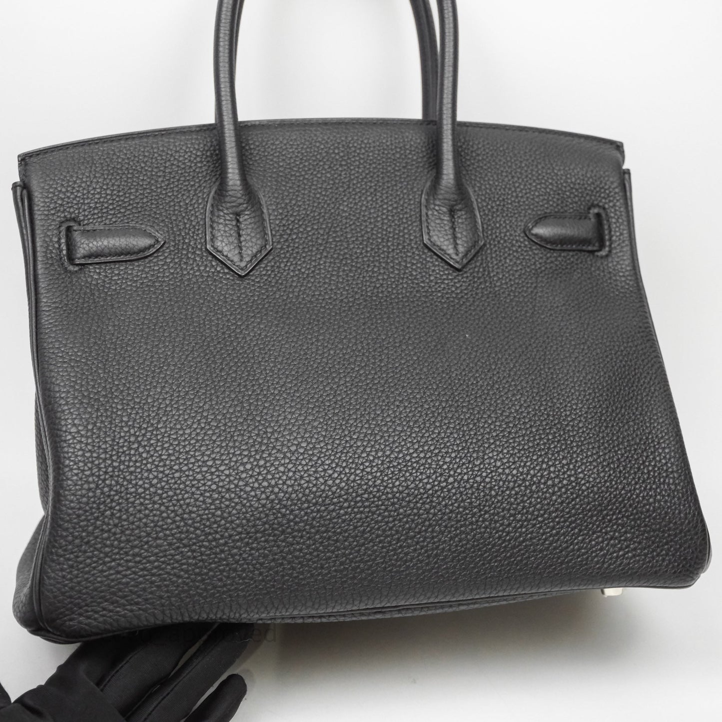 Hermès Birkin 30 Black Noir 89 Togo Palladium Hardware
