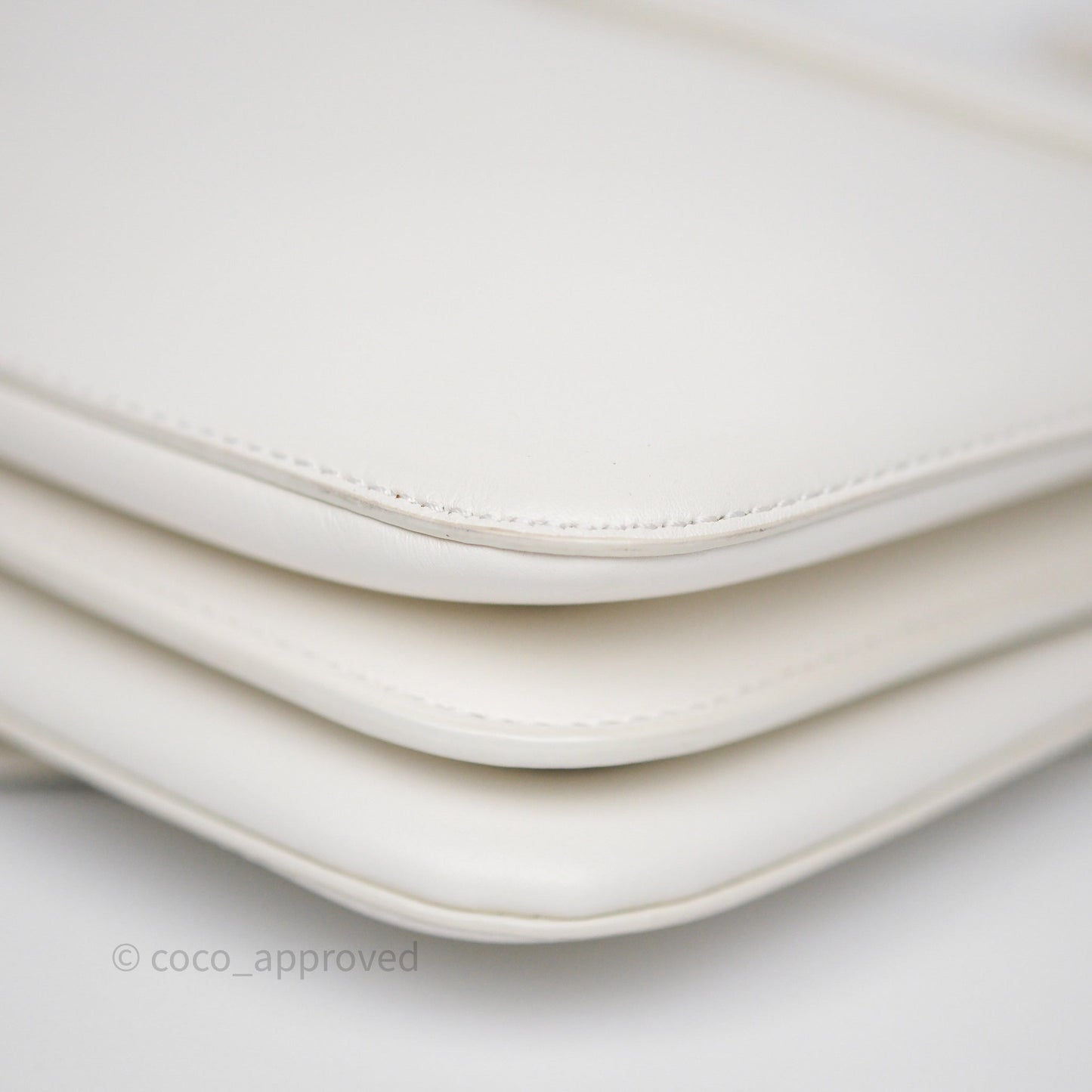 Bottega Veneta Small Mount Envelope Bag White