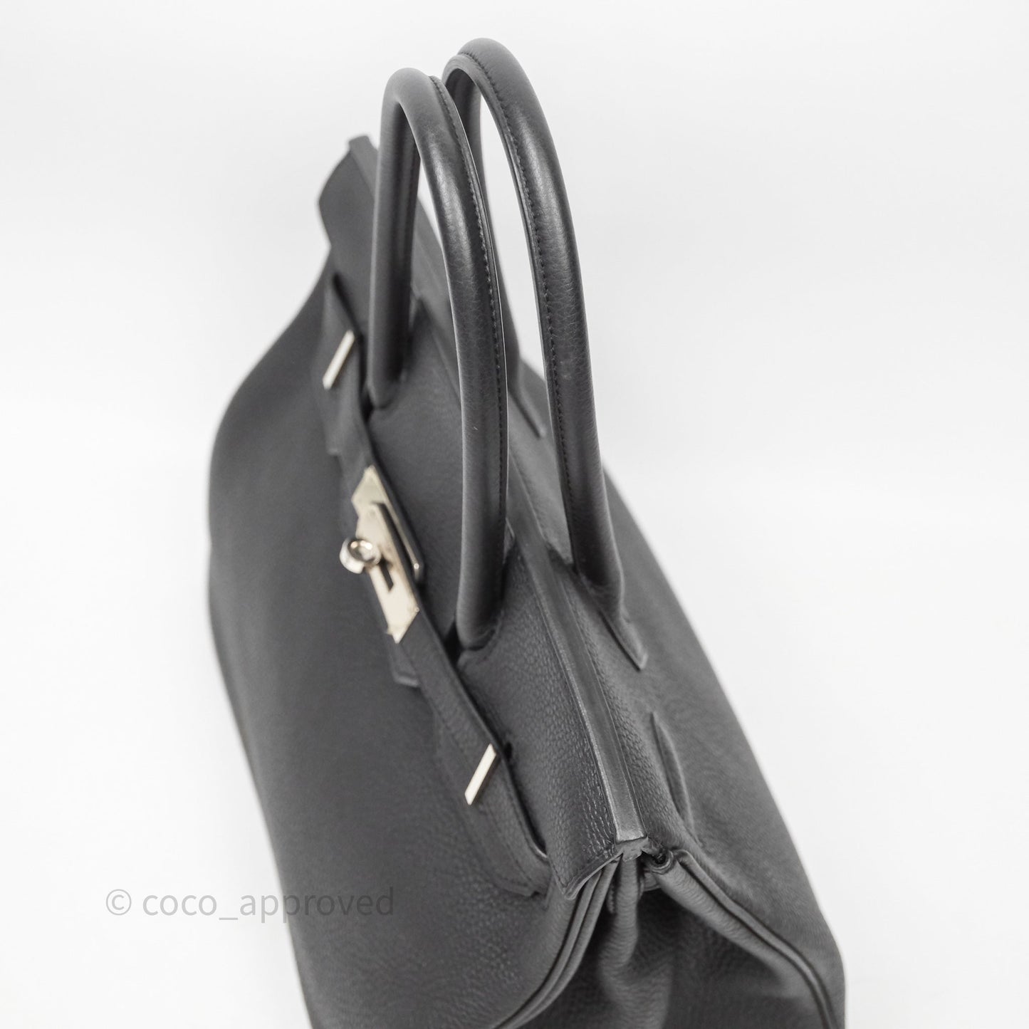 Hermès Birkin 30 Black Noir 89 Togo Palladium Hardware