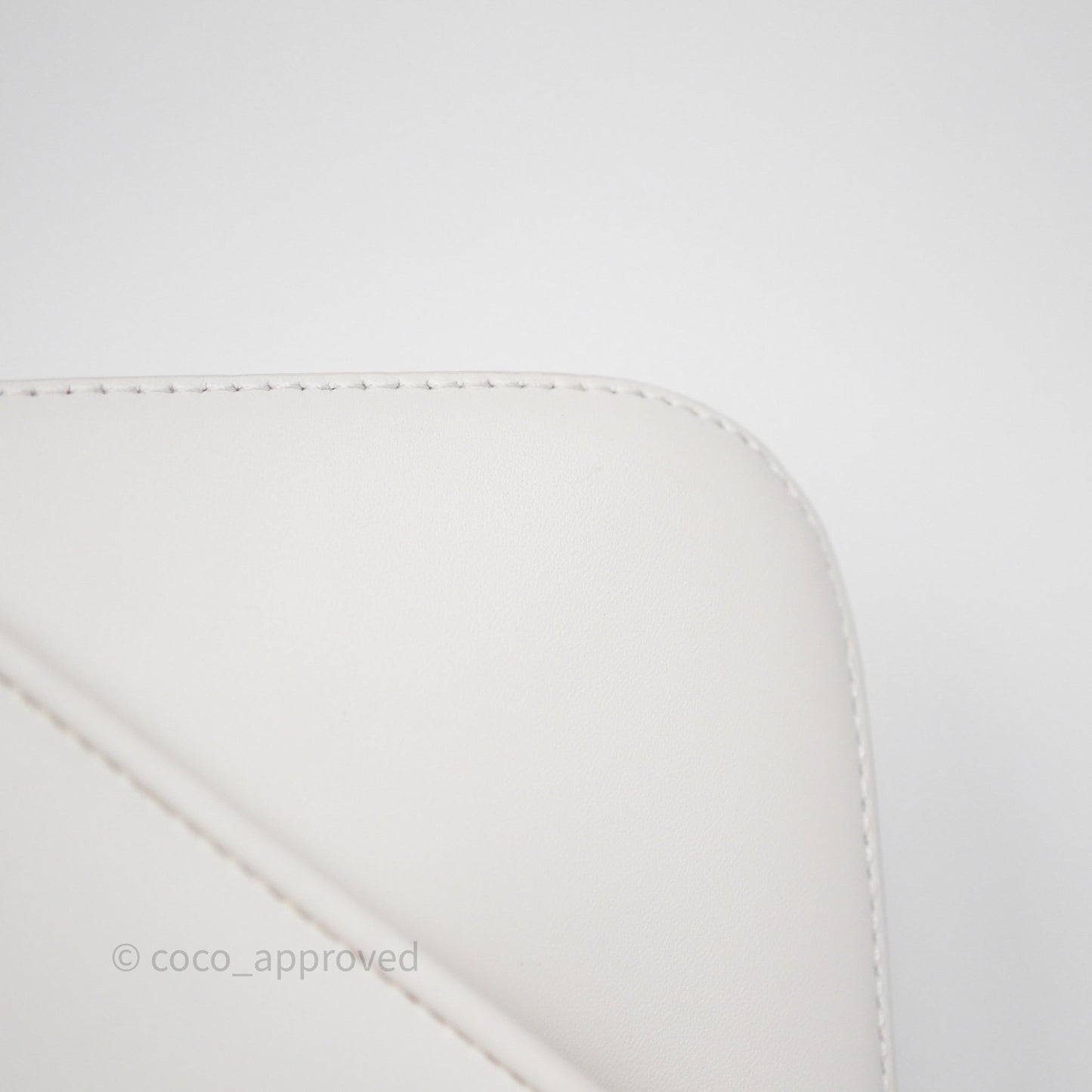 Bottega Veneta Small Mount Envelope Bag White