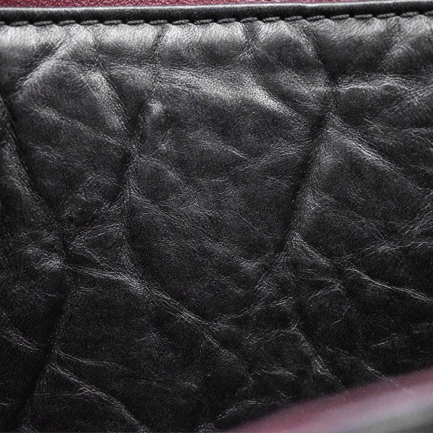 Chanel Reissue Quilted Calfskin Black Aged Gold Hardware 226