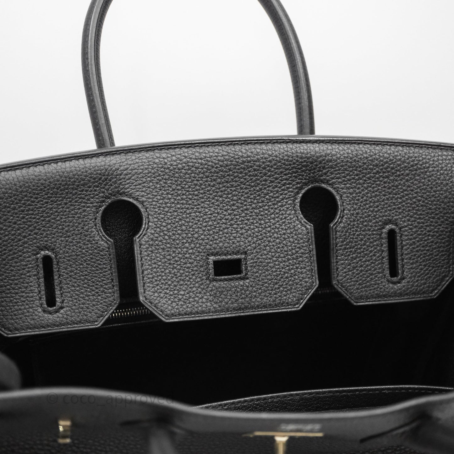 Hermès Birkin 30 Black Noir 89 Togo Palladium Hardware