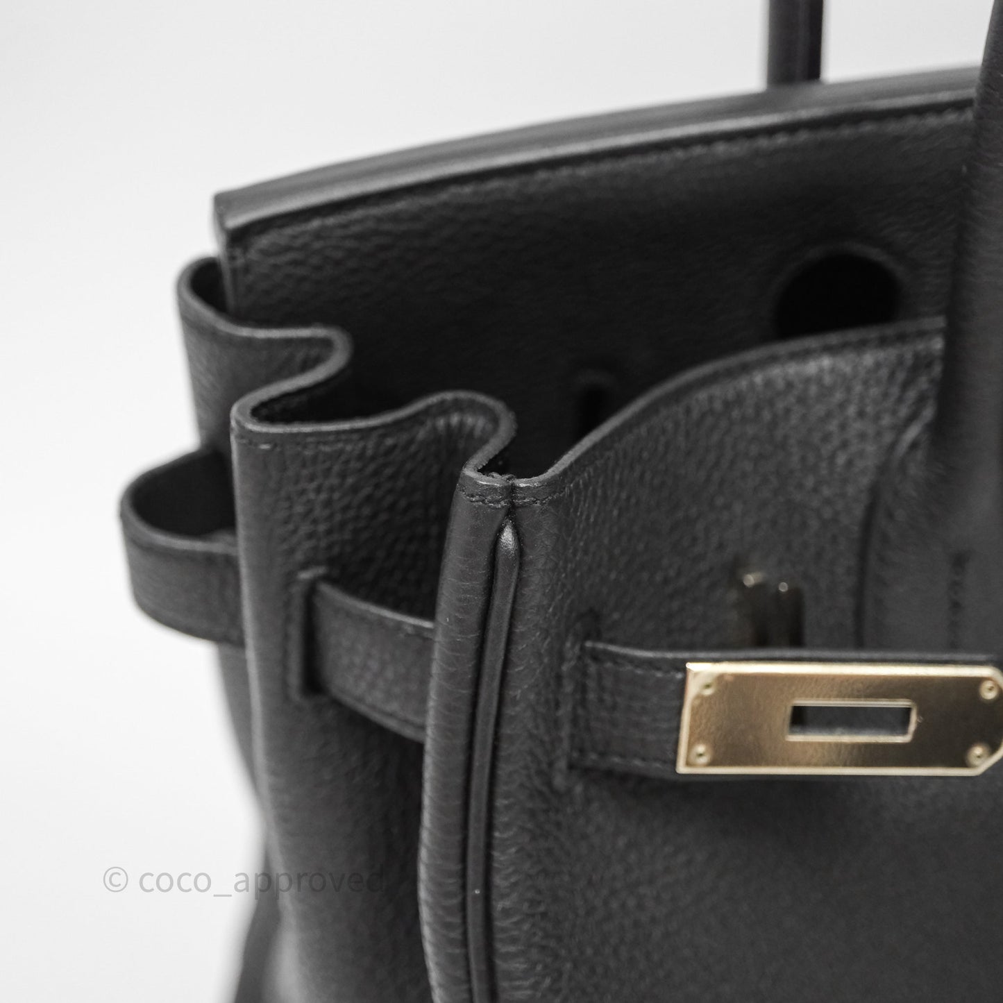 Hermès Birkin 30 Black Noir 89 Togo Palladium Hardware