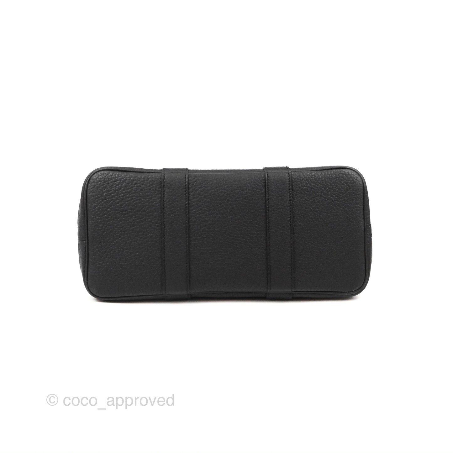 Hermes Garden Party 30 Black Negonda