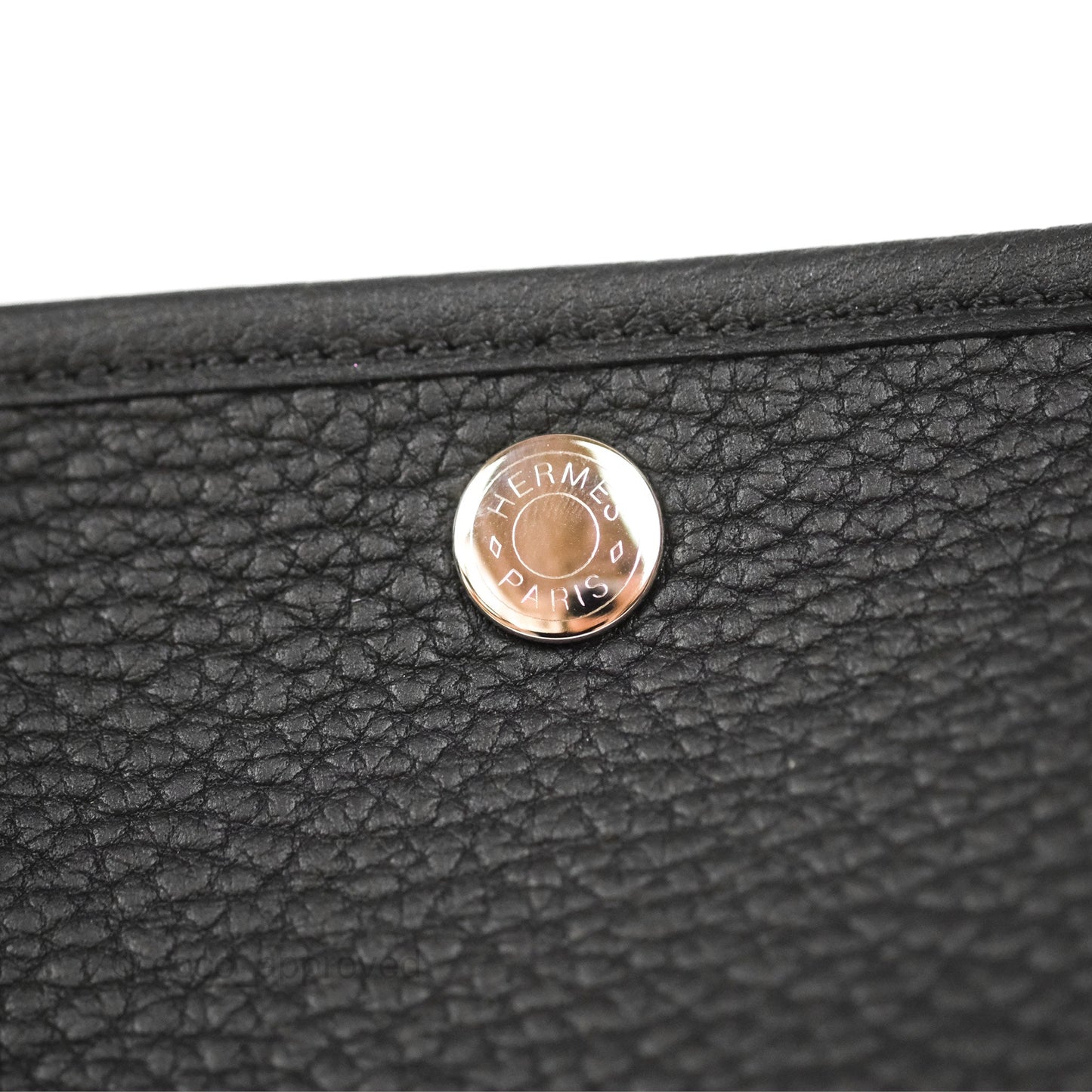 Hermes Garden Party 30 Black Negonda