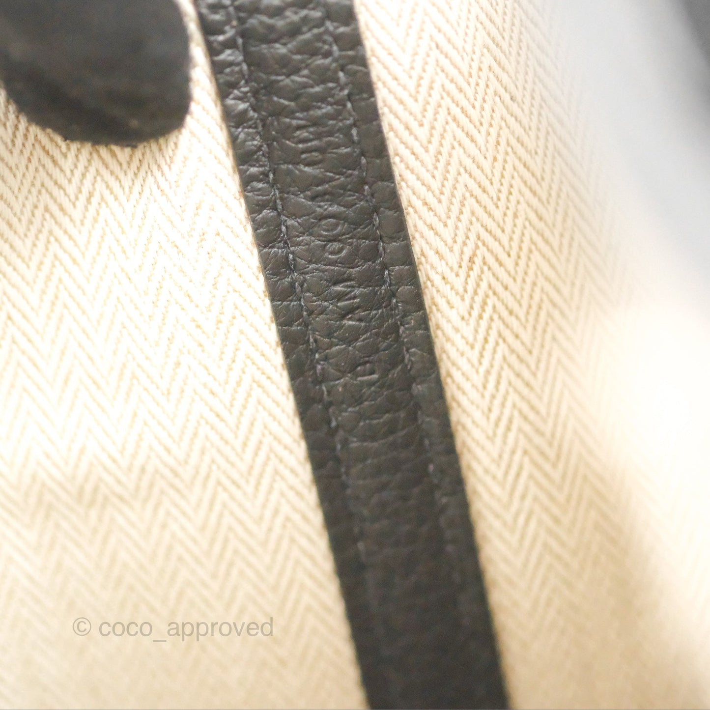 Hermes Garden Party 30 Black Negonda