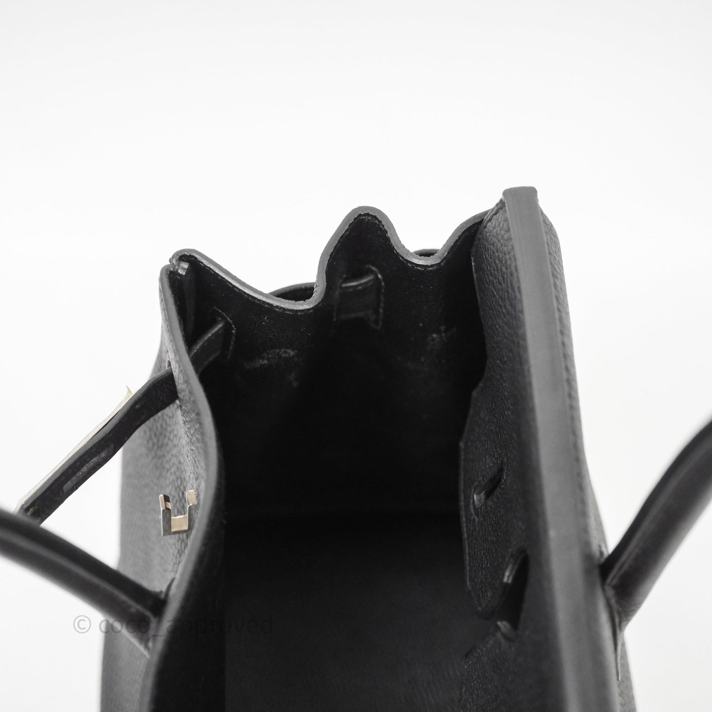 Hermès Birkin 30 Black Noir 89 Togo Palladium Hardware