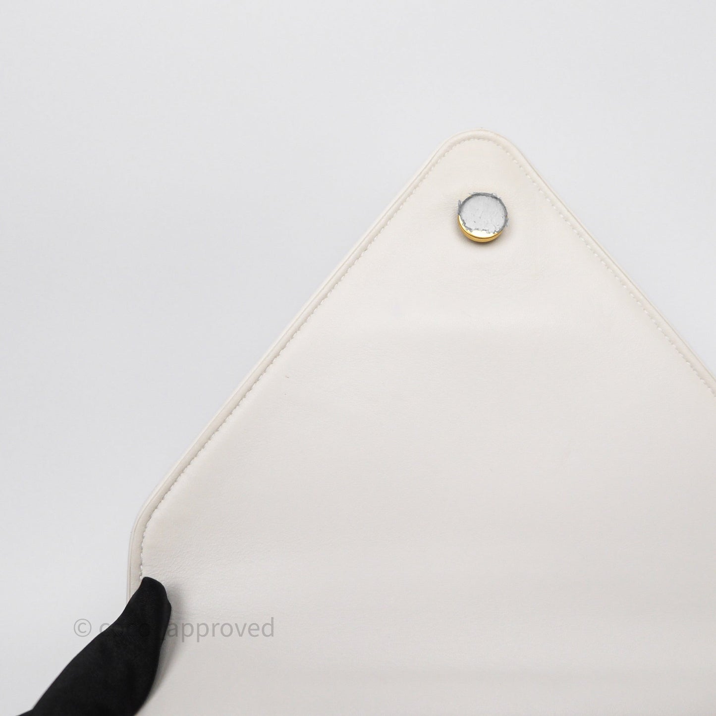 Bottega Veneta Small Mount Envelope Bag White