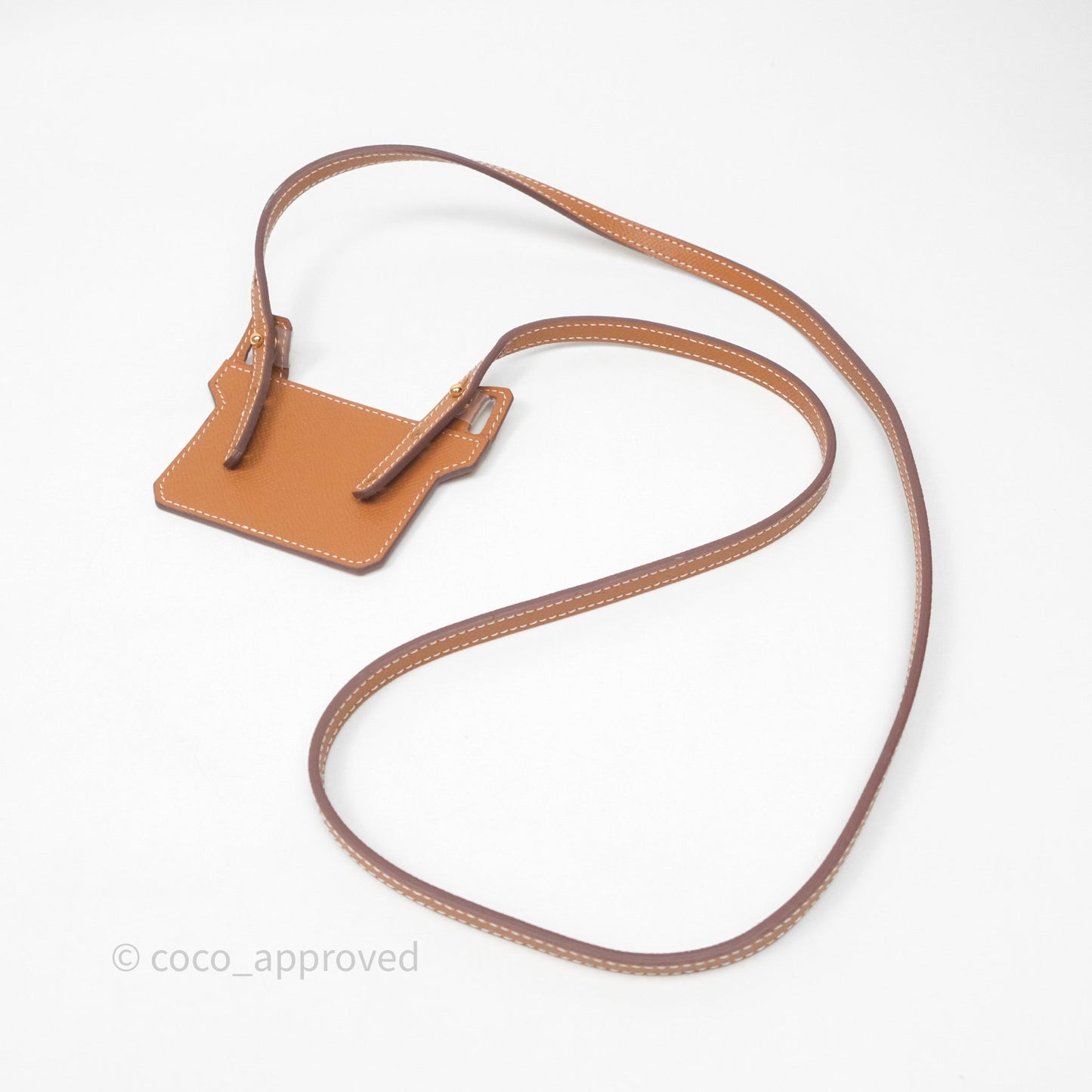 Hermès Constance Slim Wallet Toffee 1H Epsom Gold Hardware