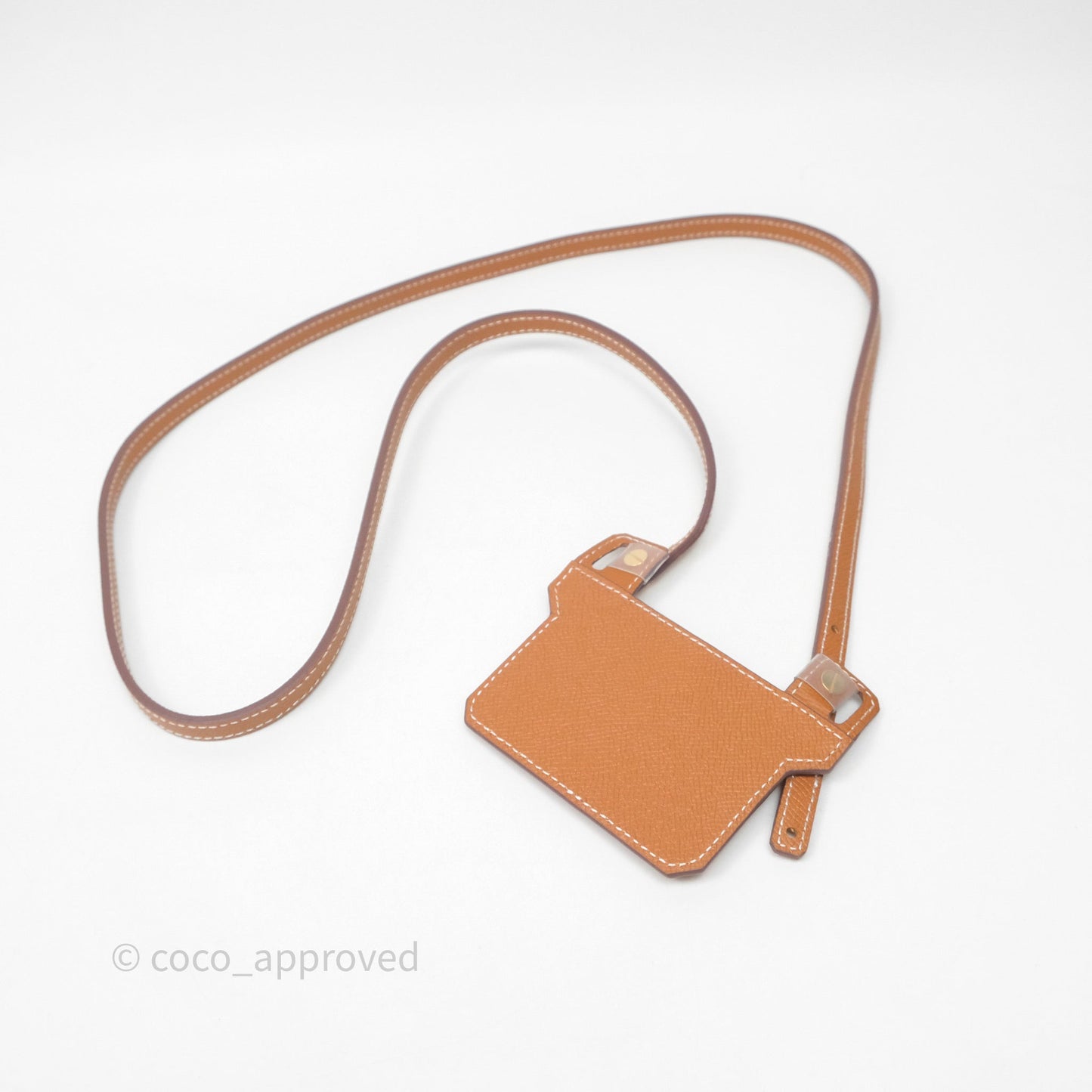 Hermès Constance Slim Wallet Toffee 1H Epsom Gold Hardware
