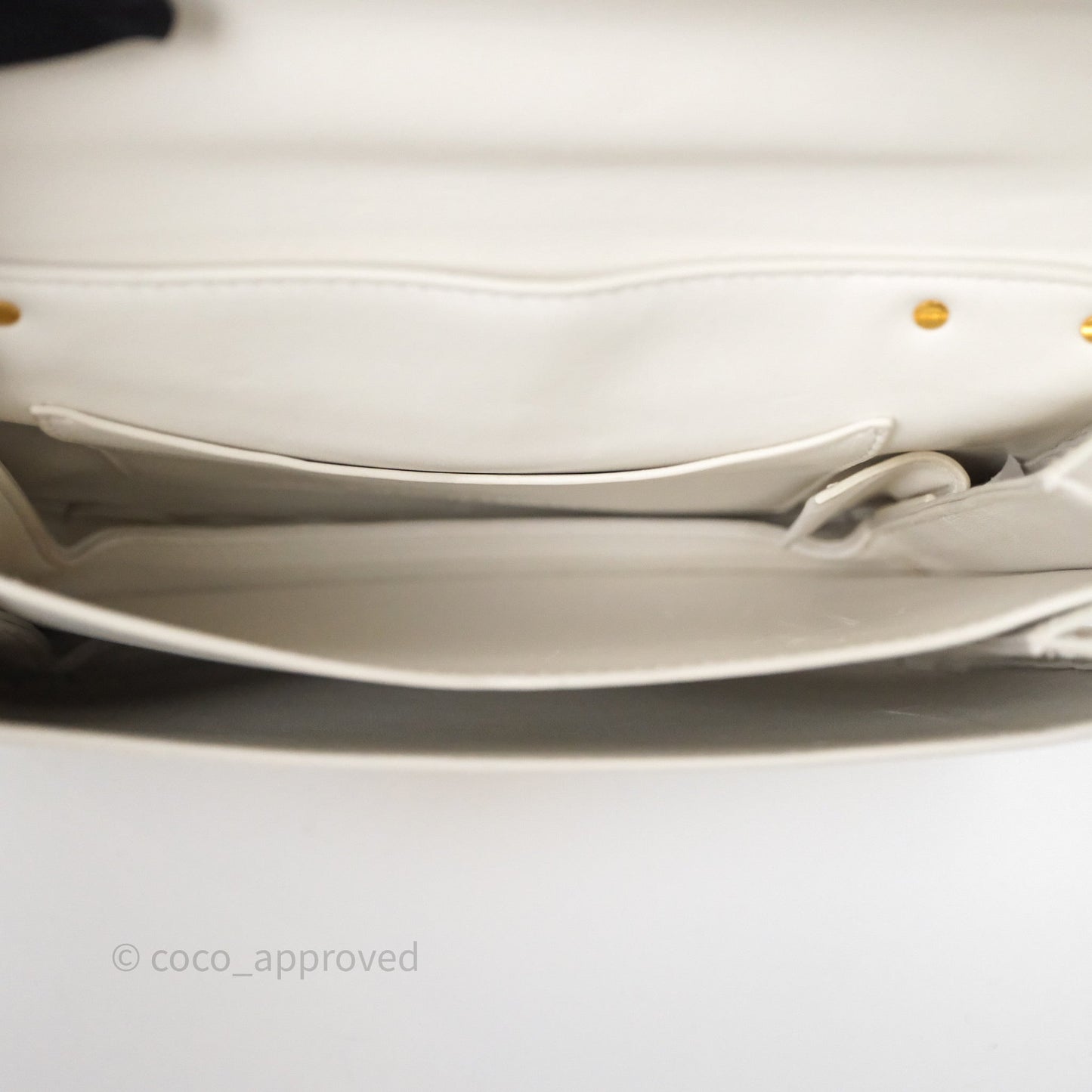 Bottega Veneta Small Mount Envelope Bag White