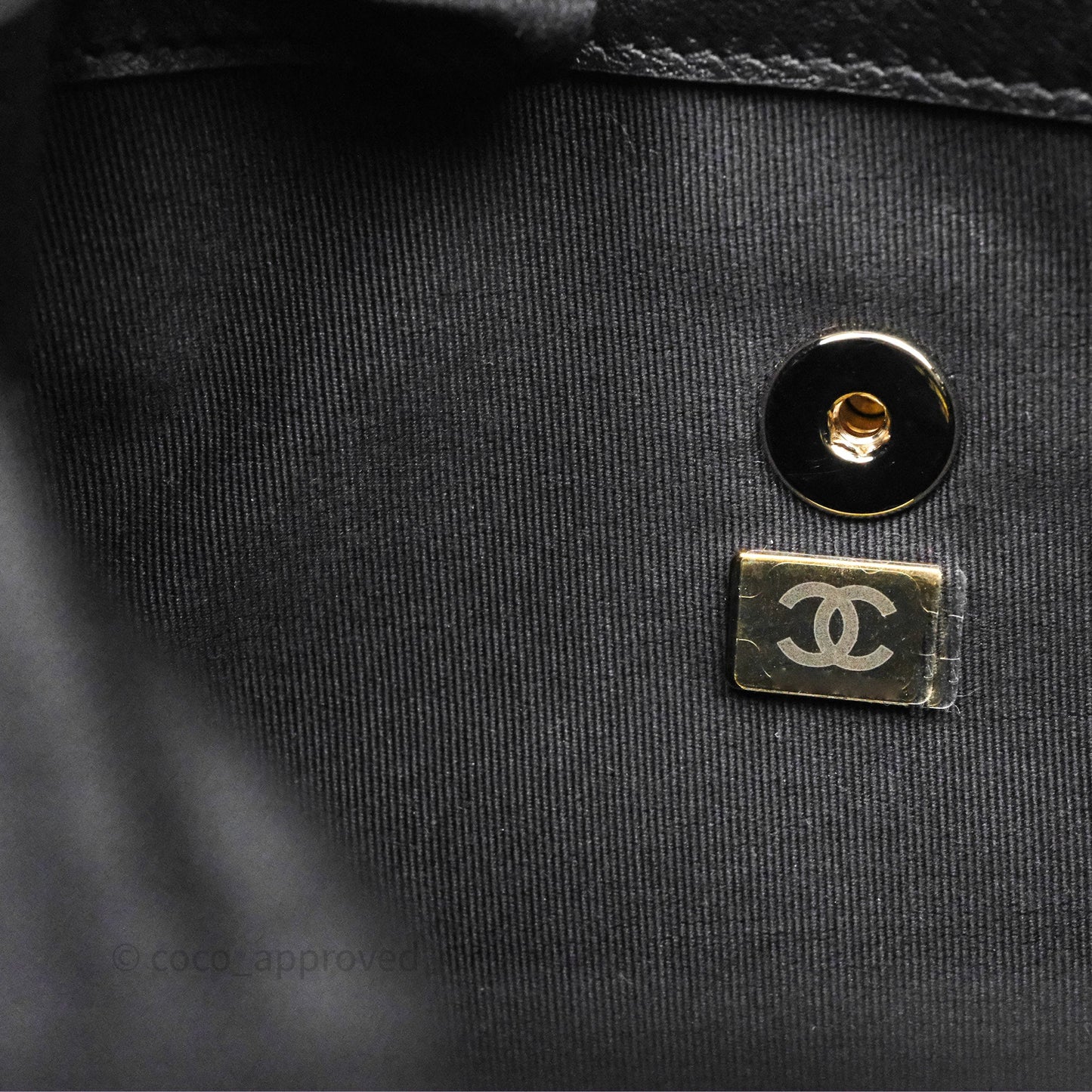 Chanel Quilted Large Duma Drawstring Backpack Black Calfskin