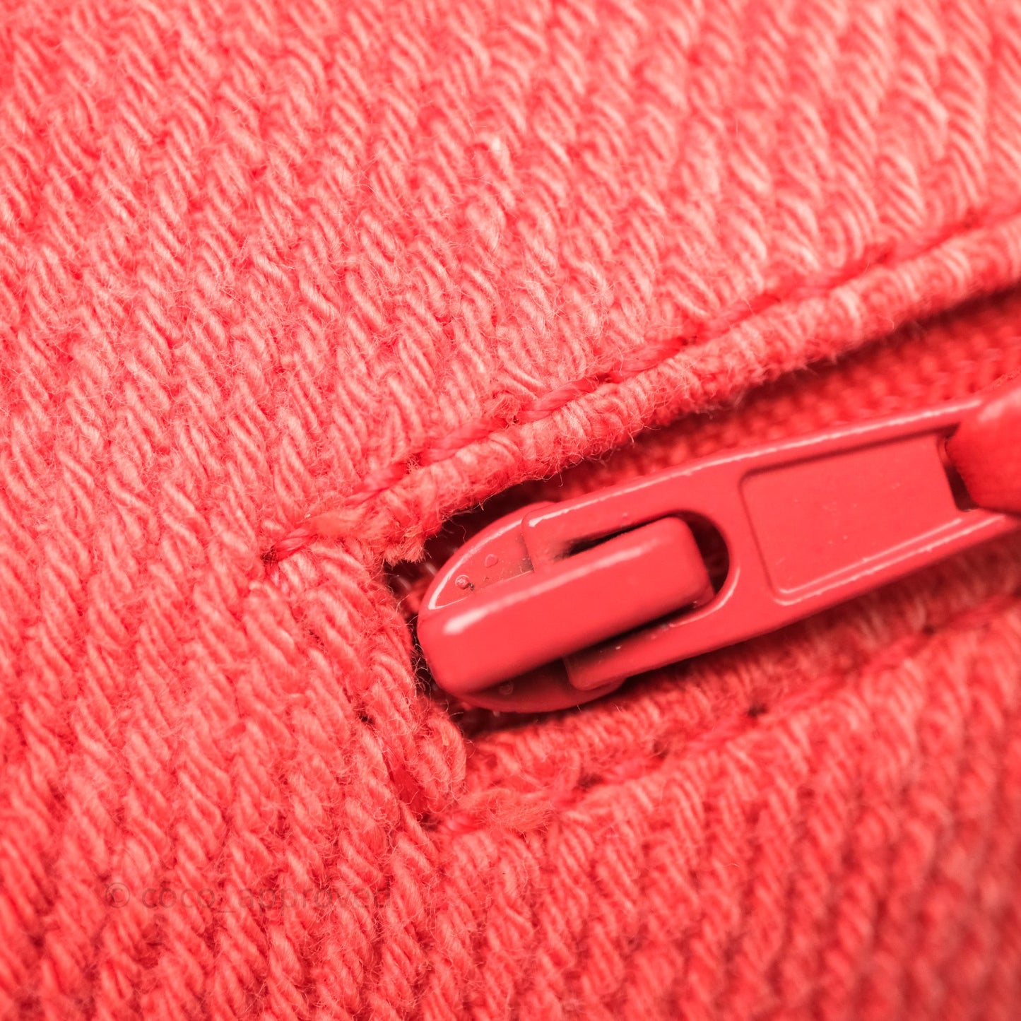 Chanel Reissue 225 Quilted Coral Ombre Denim Aged Gold Hardware