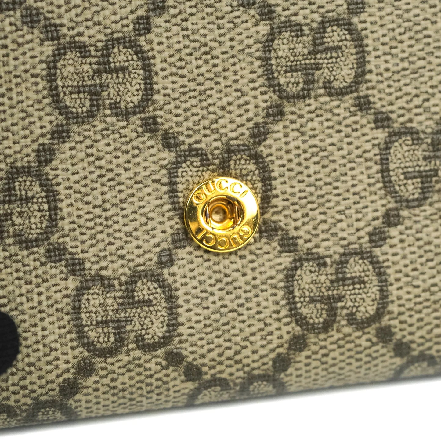 Gucci Horsebit 1955 Wallet GG Supreme Canvas Brown